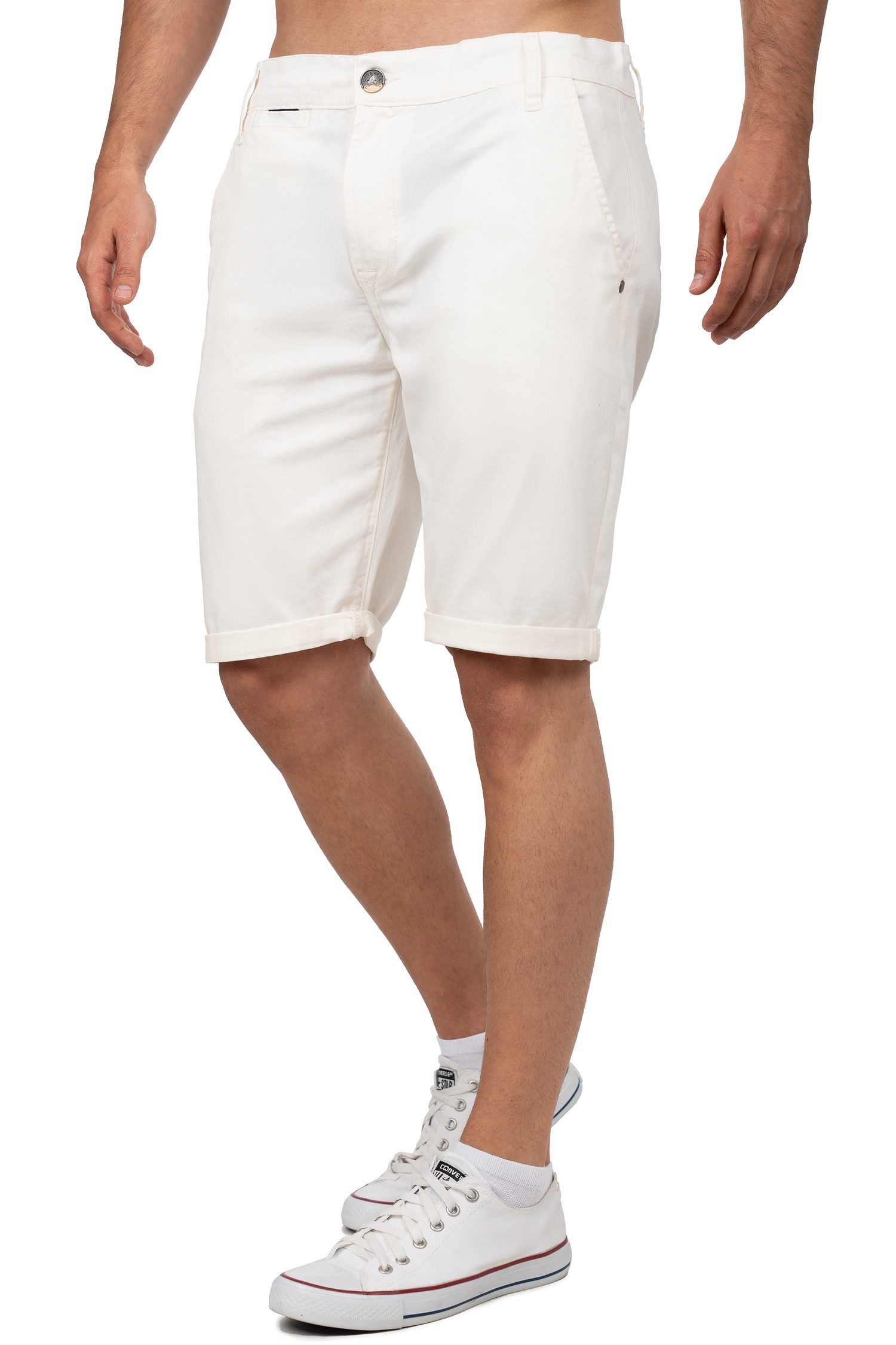 Shorts Herren Regular Fit Kurze Hose Logo-Detail BA-CK272