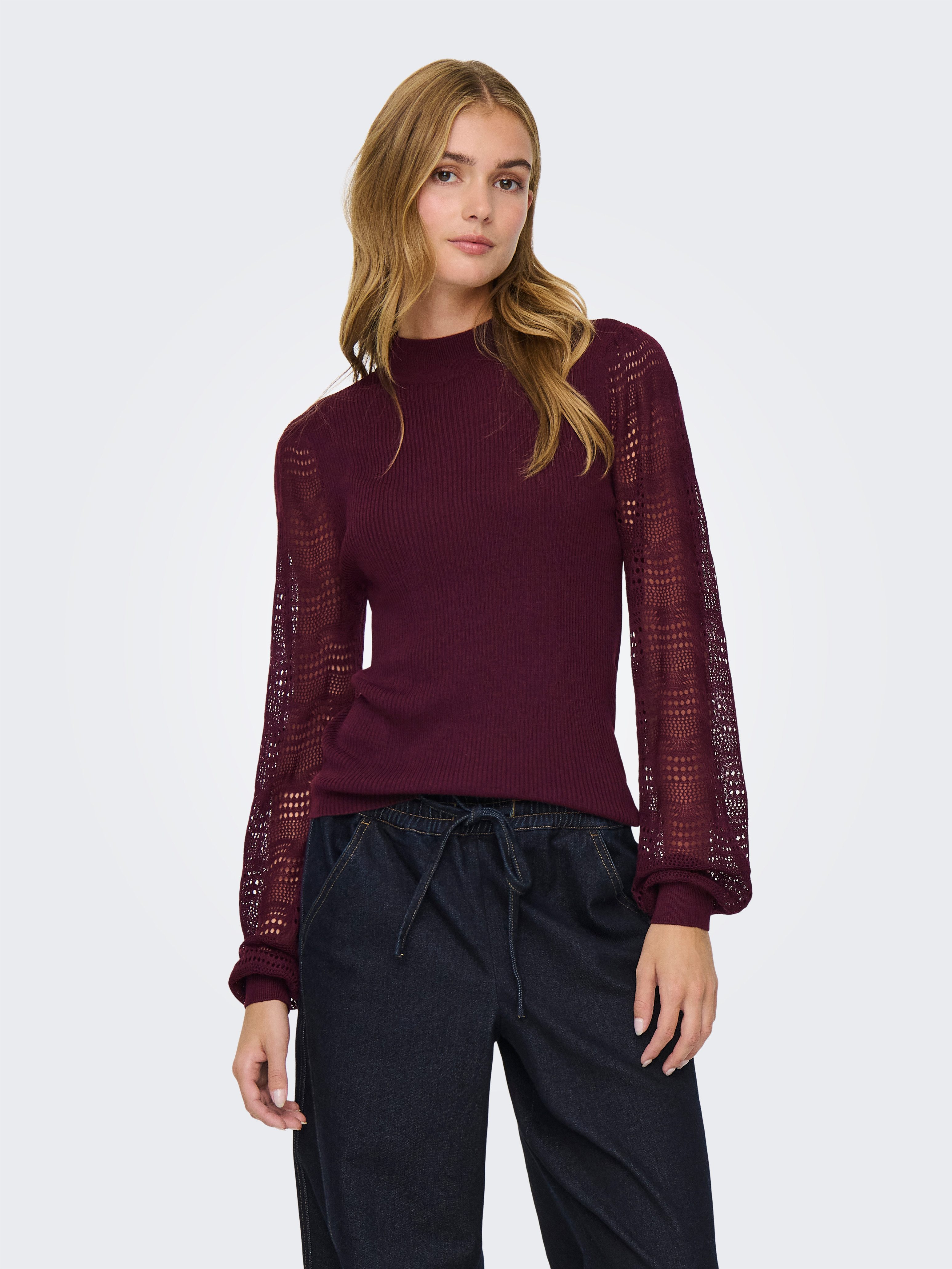 ONLY Strickpullover ONLANNELINA LS HIGHNECK KNT günstig online kaufen