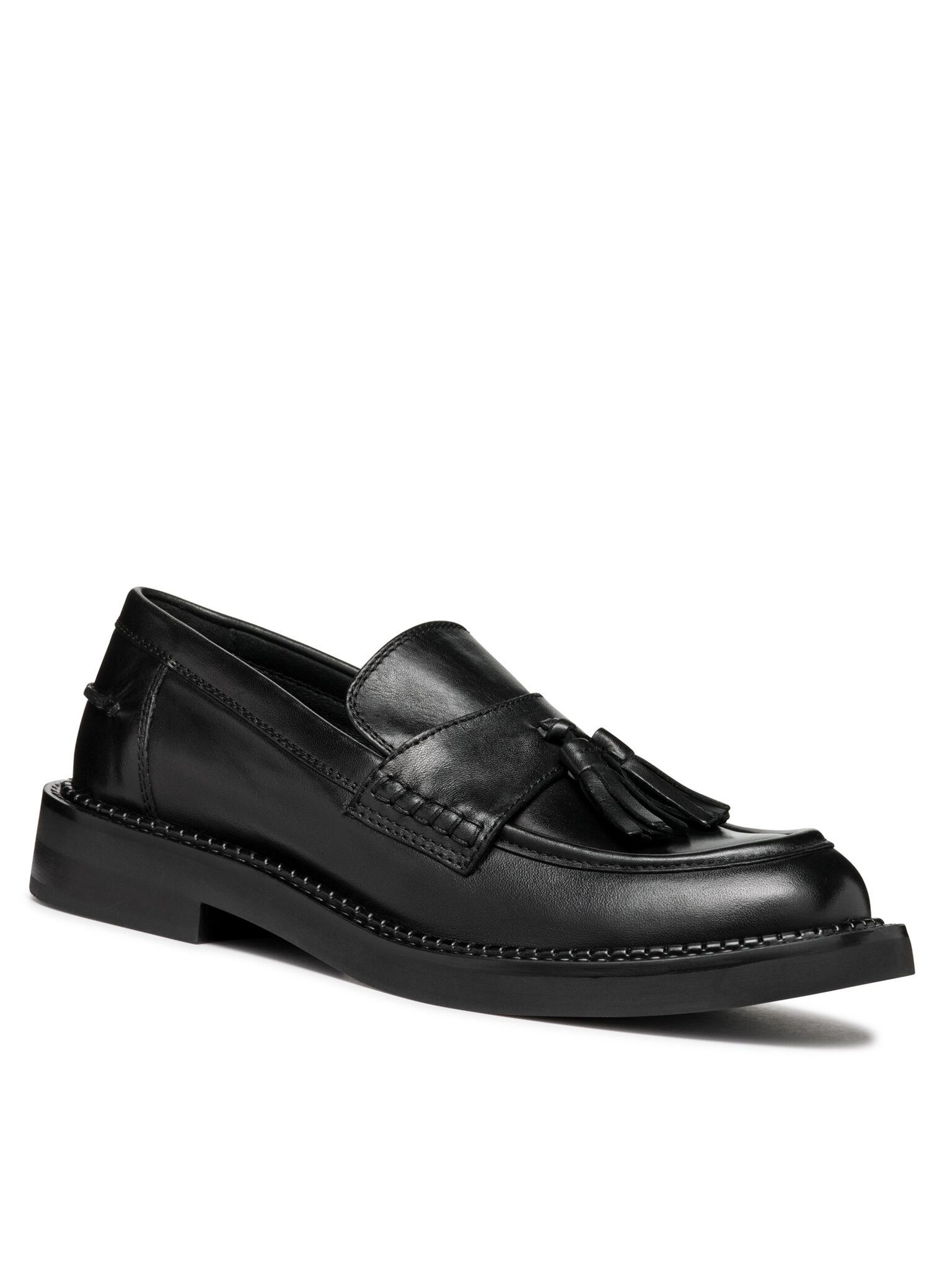 Geox Geox Damen Lords GEOX-D SERILDA D46WYH 00043 C9999 Schwarz Kuschel-Ballerinas