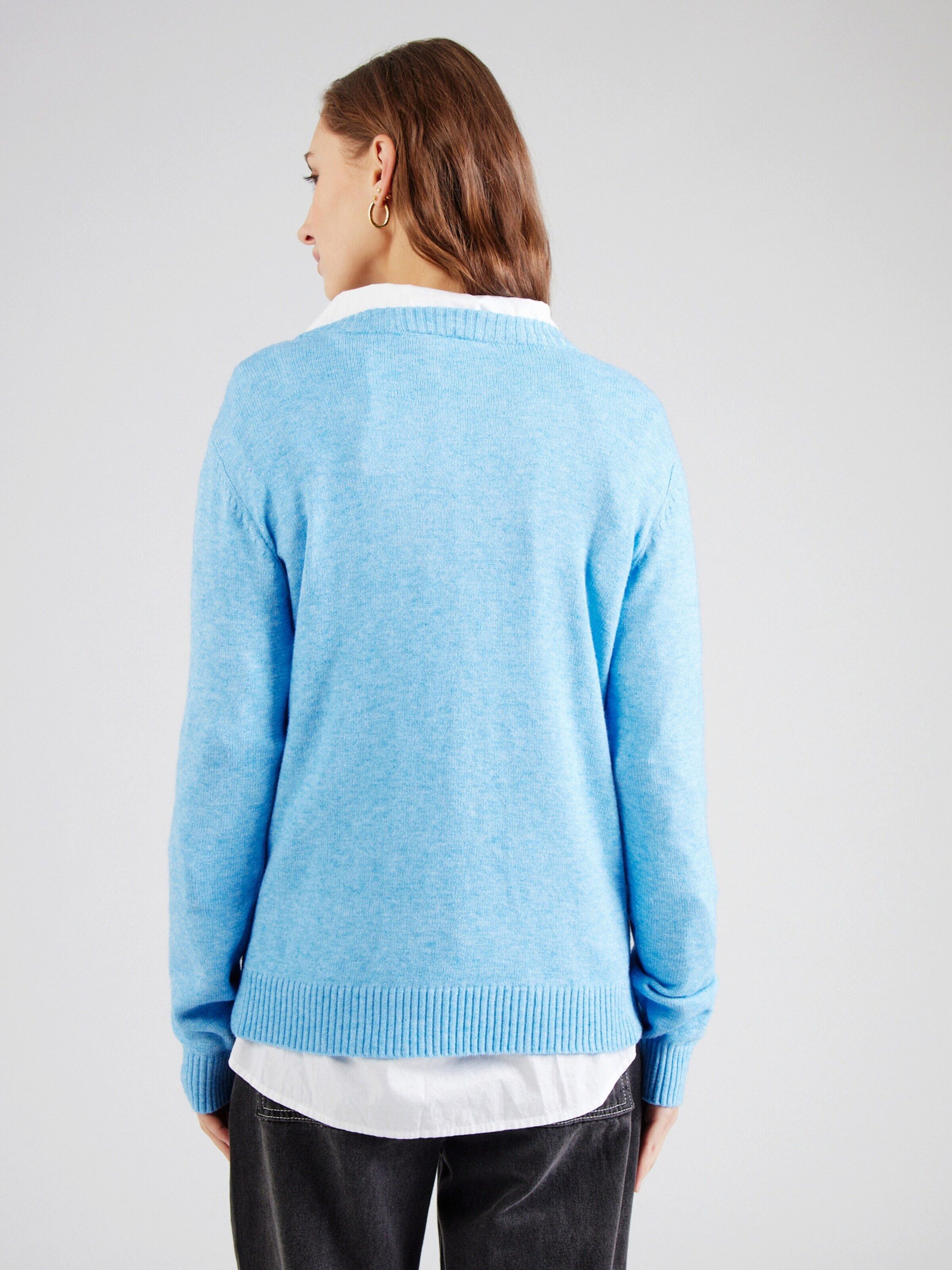 Vila Strickpullover VIRil (1-tlg) Plain/ohne Details günstig online kaufen