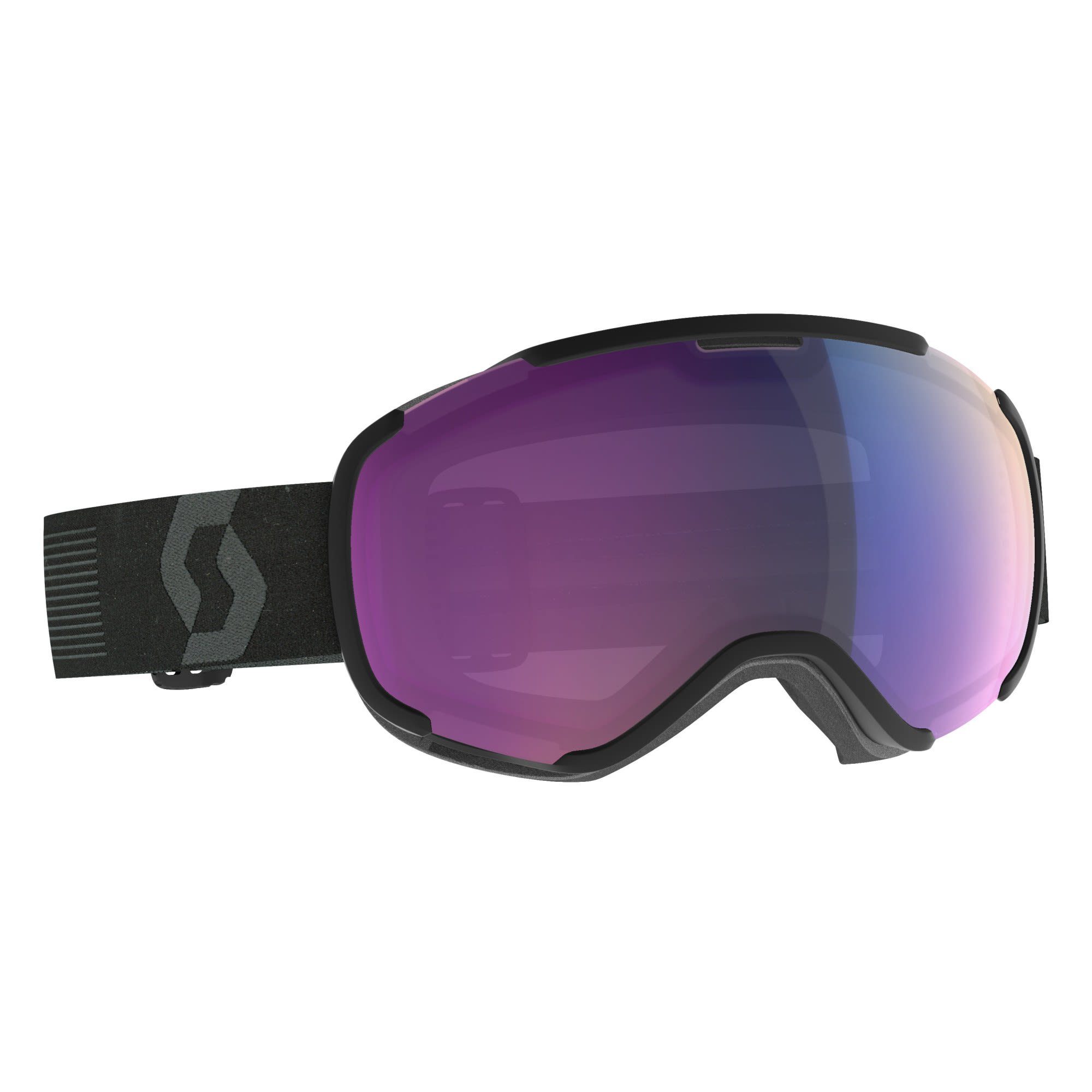 Scott Skibrille Scott Faze Ii Goggle Accessoires Mineral Black - Enhancer Teal Chrome