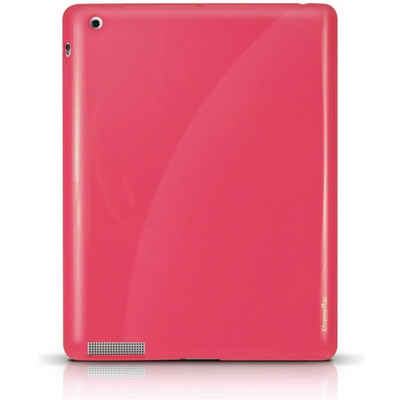 XtremeMac Tablet-Hülle Cover Schutz-Hülle Smart Case Tasche Pink, Silikon Case passend für Apple iPad 4 3 4G 3G 2 2G