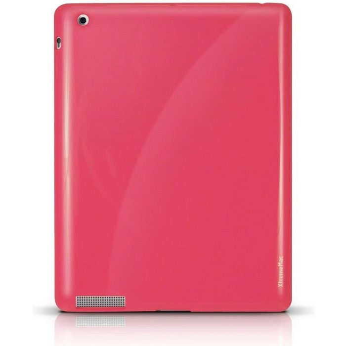 XtremeMac Tablet-Hülle Cover Schutz-Hülle Smart Case Tasche Pink Silikon Case passend für Apple iPad 4 3 4G 3G 2 2G