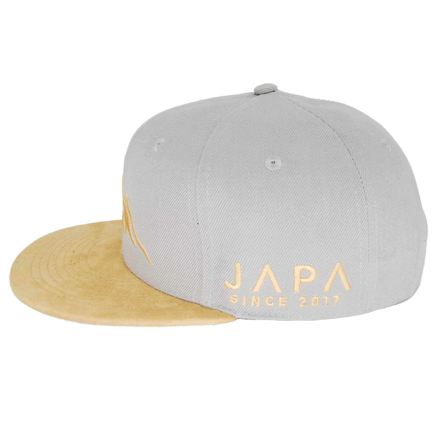 Damen Berge Mountain Snapback Belüftungslöchern Herren Baseball grau/beige Cap Trucker Cap Japa Snapback mit