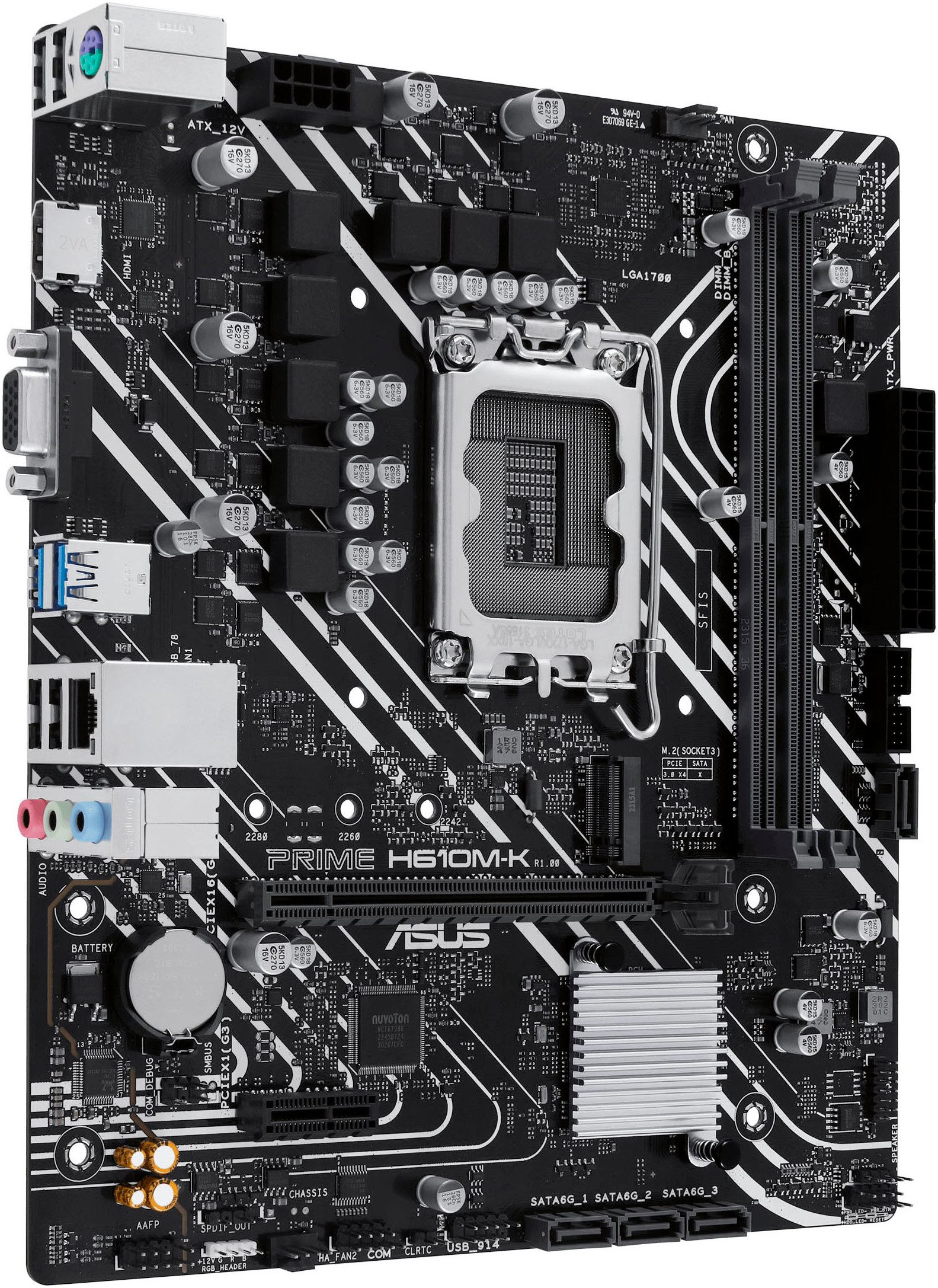 Asus Prime H610M-K Mainboard