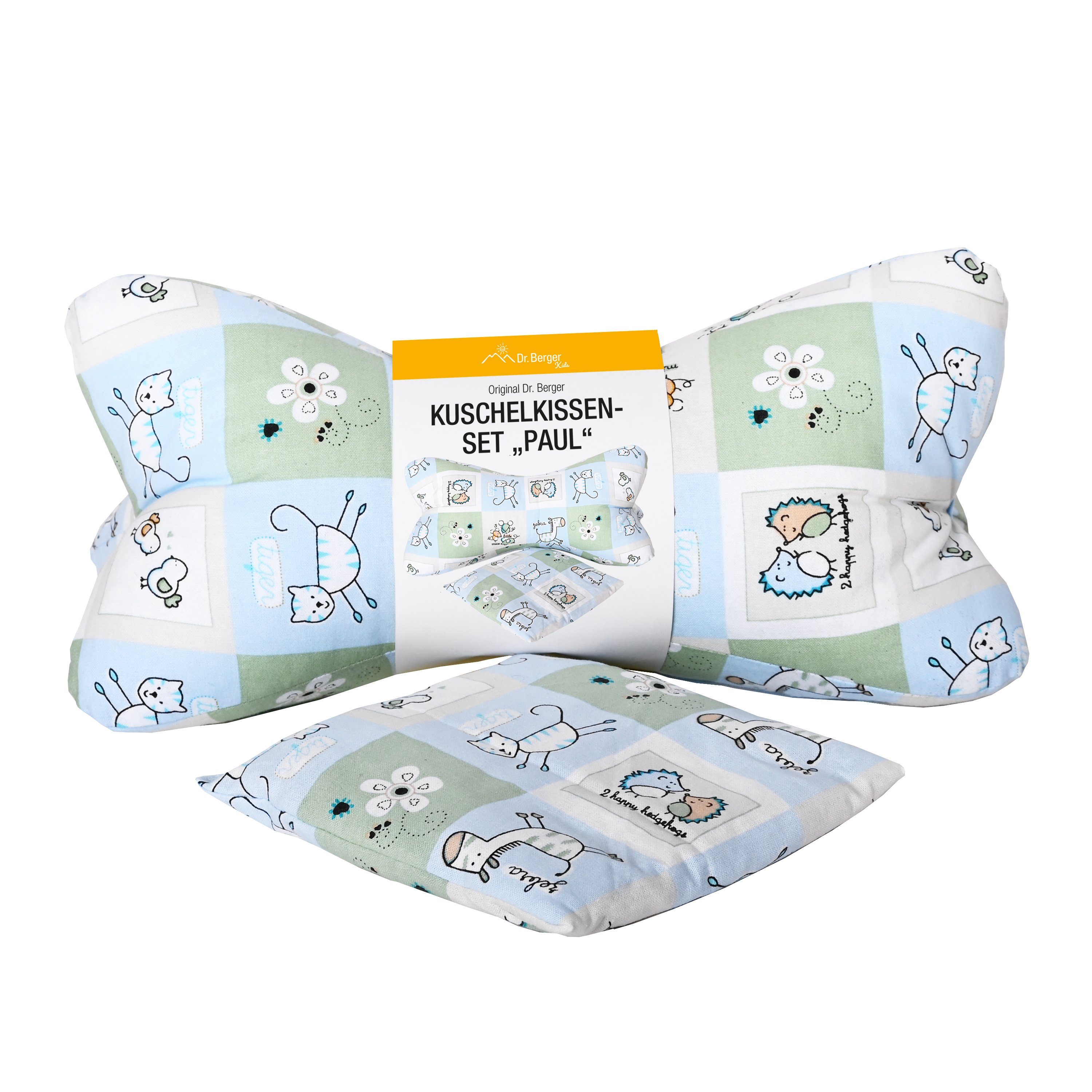 Dr. Berger Nackenstützkissen-Set Kuschelkissen Set "Paul", Set