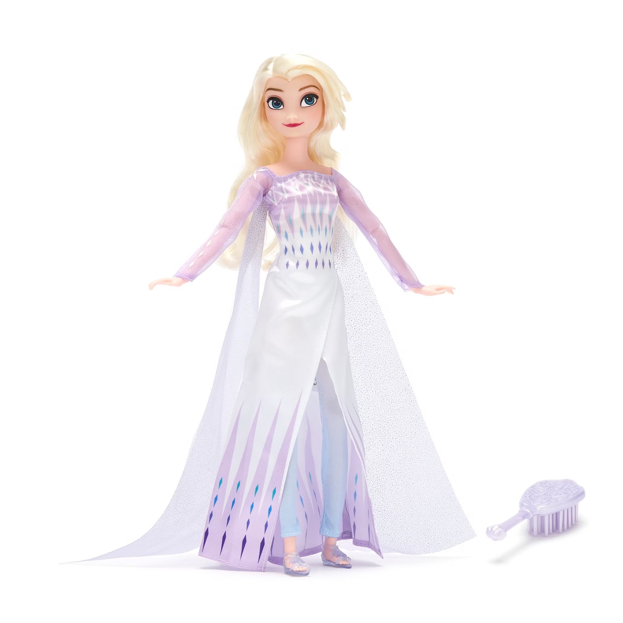 Disney Anziehpuppe Elsa Disneyland Puppe 30cm, Die Eiskönigin, Frozen & Zuibehör
