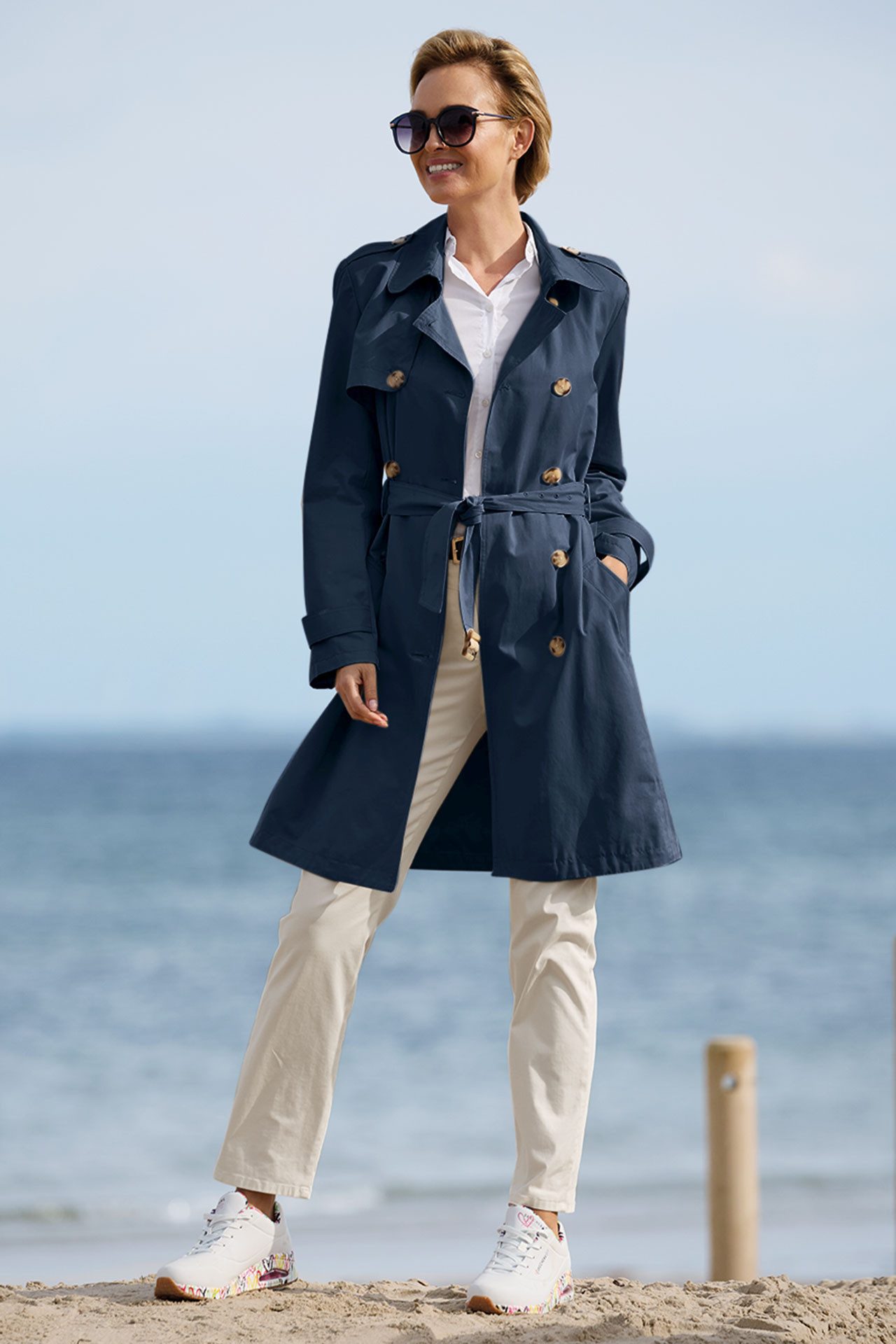 Compass Trenchcoat günstig online kaufen