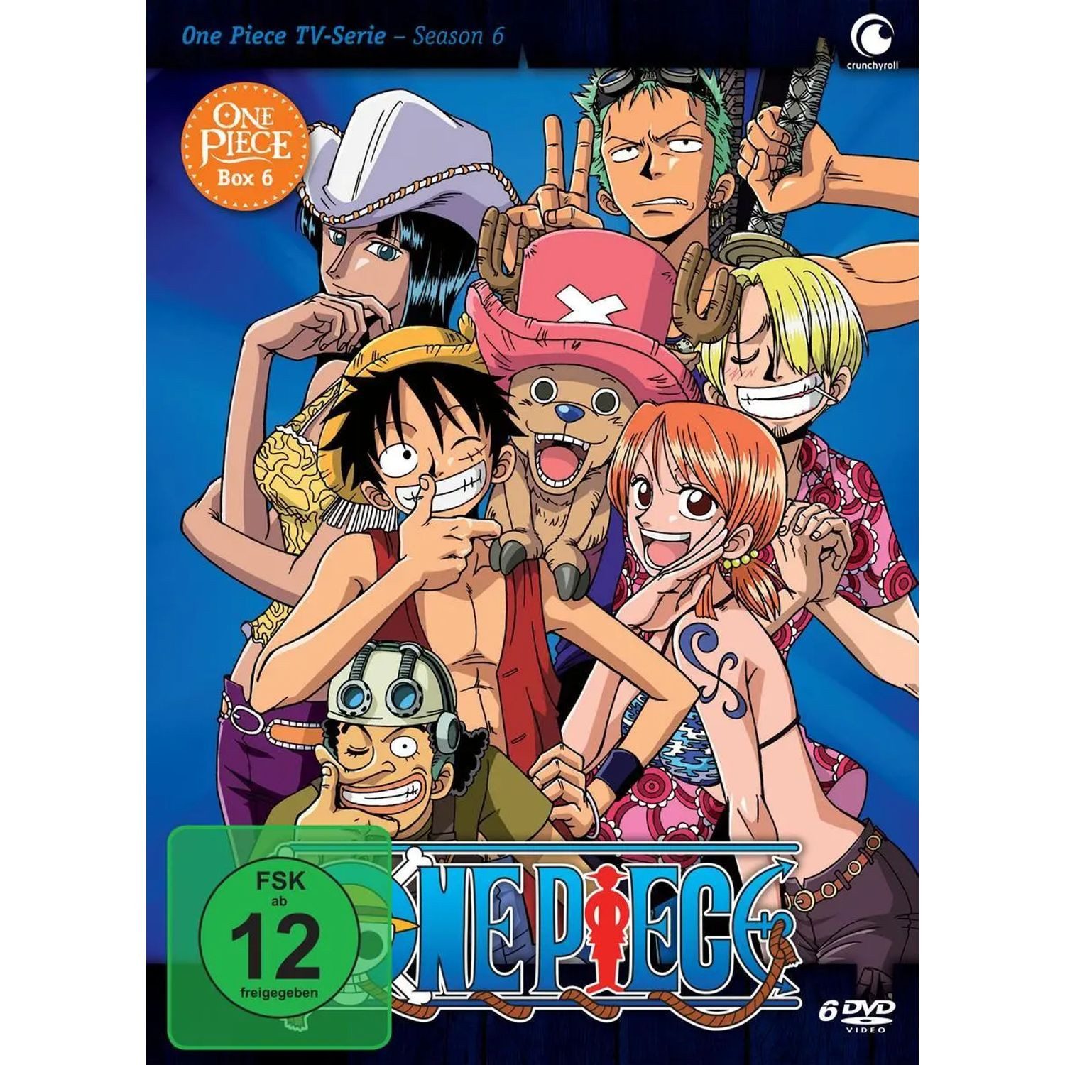 Crunchyroll DVD One Piece - TV-Serie - Box 6 (Episoden 163-195) [DVD] NEU