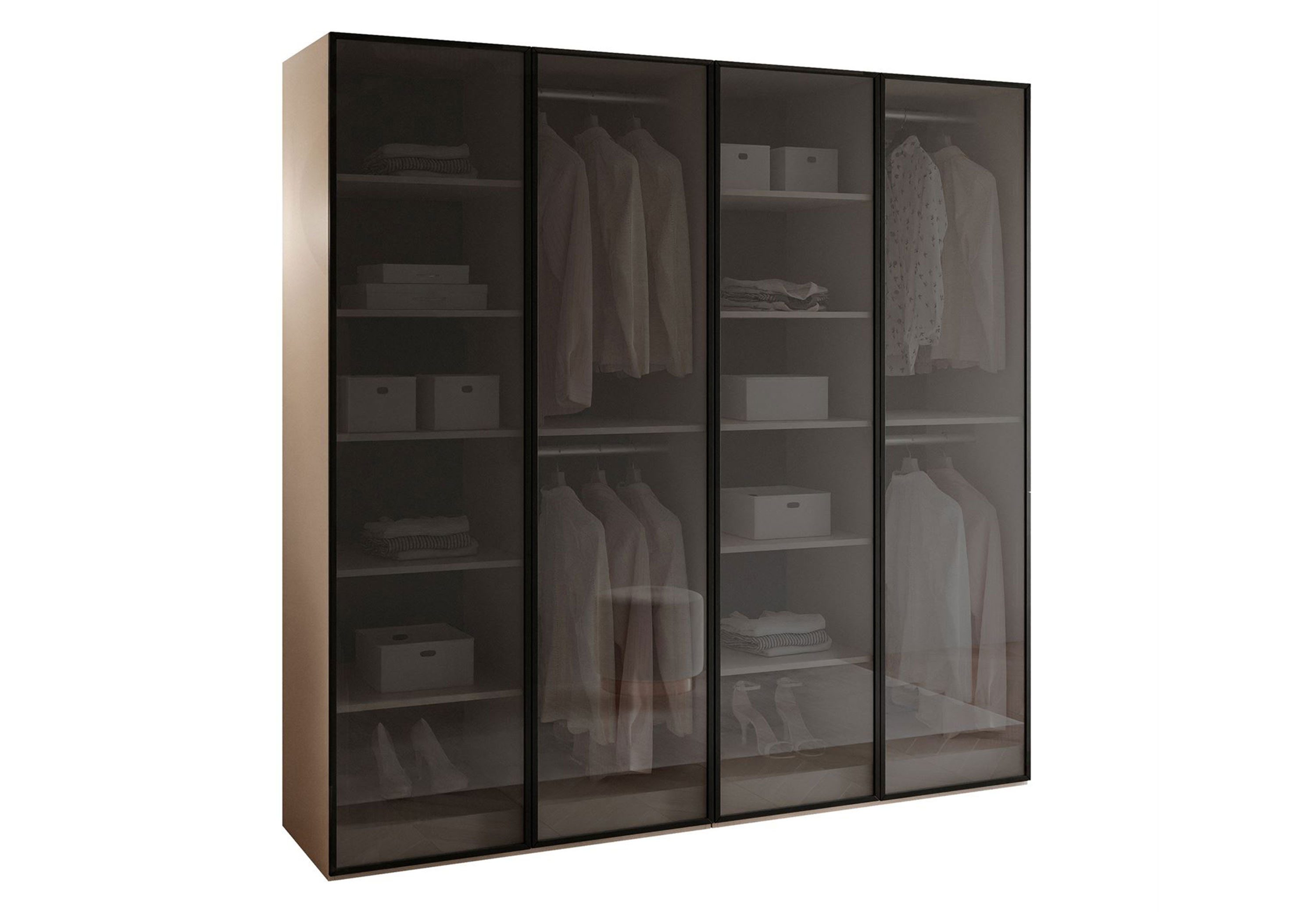 Lookway Kleiderschrank SANDBOX BEIGE 200 202x49x200 cm