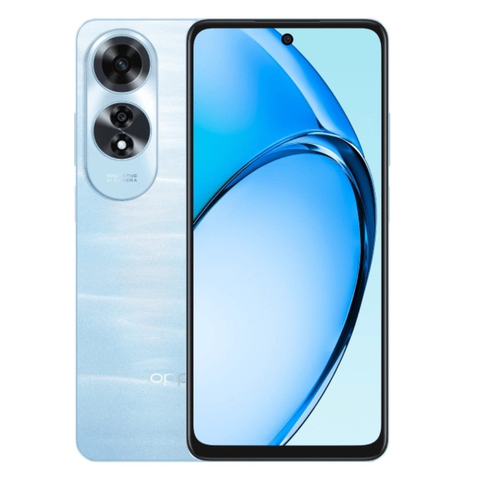 Oppo OPPO A60 5G 4GB+128GB blau Smartphone (6.67 Zoll, 128 GB Speicherplatz, 50 MP Kamera)