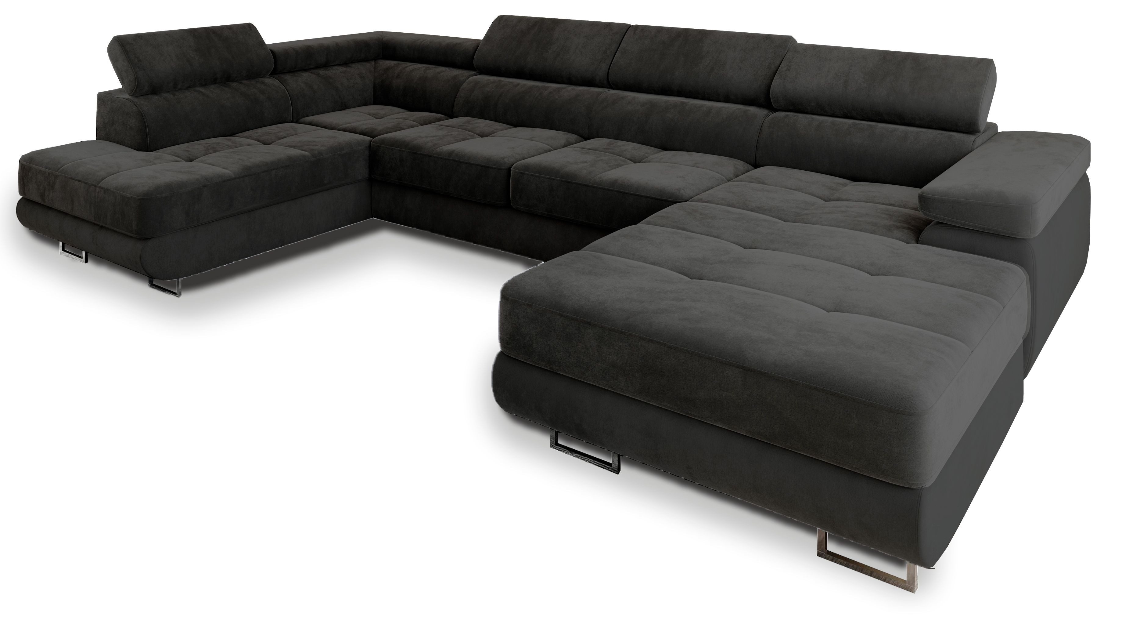 Masseno Ecksofa CASONE mit Schlaffunktion U-Form, Sofa mit Bettkasten günstig online kaufen
