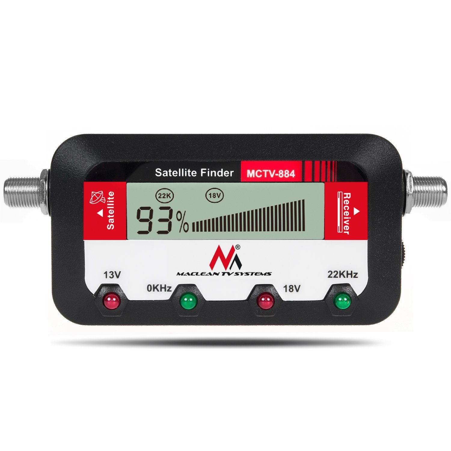 Maclean Satfinder MCTV-884, Digitaler Поиск спутников