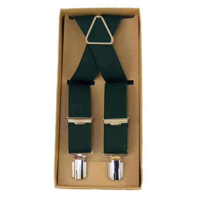Outbacker Hosenträger Vollelastische Hosenträger in X Form, 3 cm breit in tollen Farben