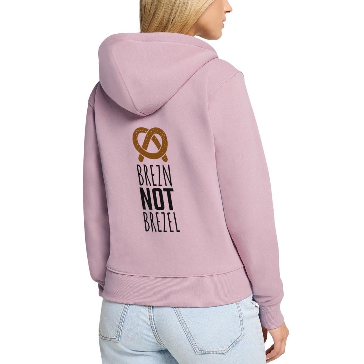 Spreadshirt Hoodie Brezel Volksfest Oktoberfest Bayern Wiesn Kapuzenjacke Damen (1-tlg)