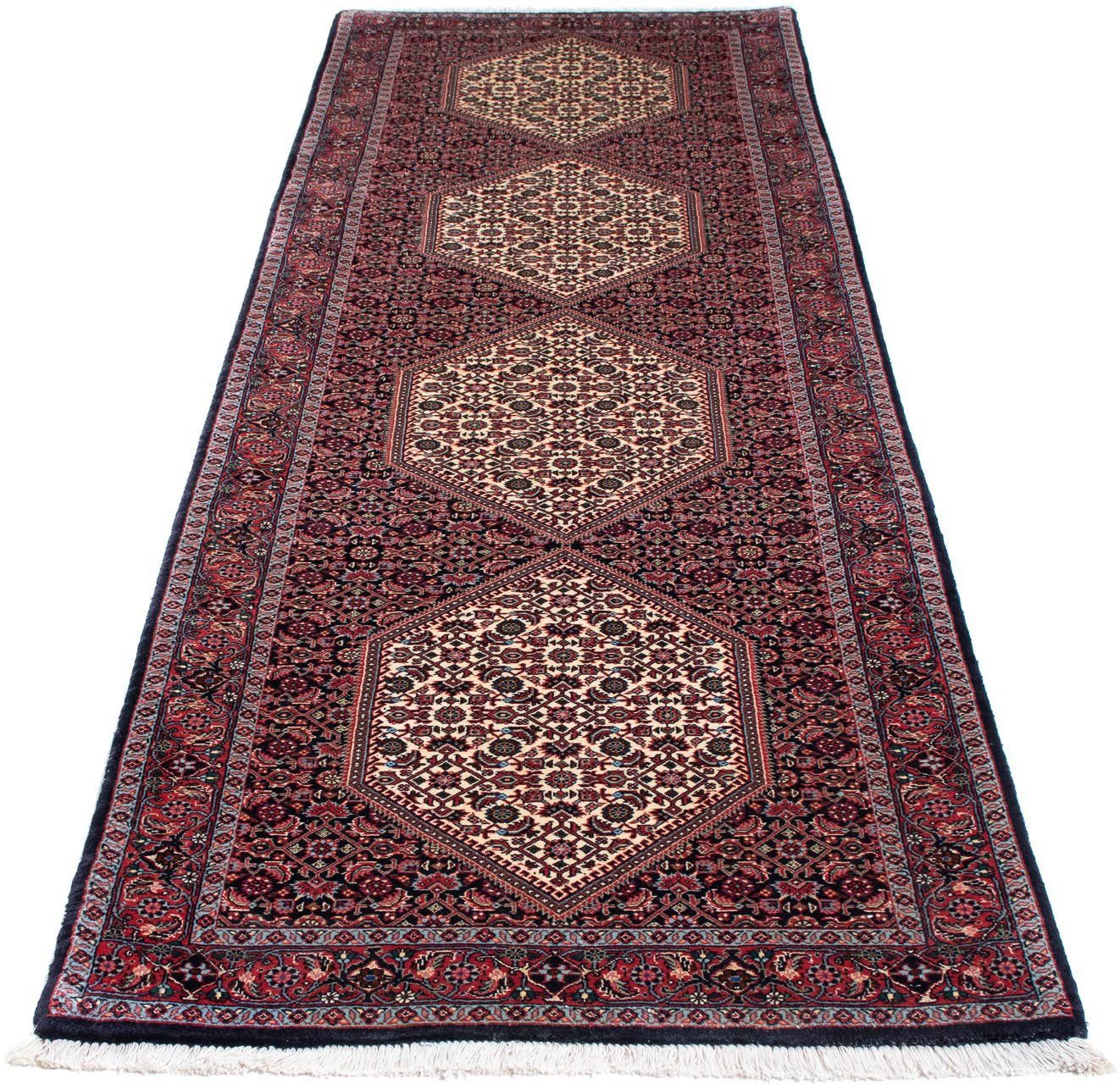 Hochflor-Läufer Bidjar Stark Gemustert 298 x 73 cm, morgenland, rechteckig, Höhe: 15 mm, Unikat mit Zertifikat