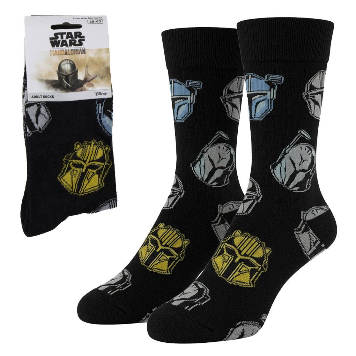 Star Wars Socken für Erwachsene bequeme Alltagssocken Größe 38-45