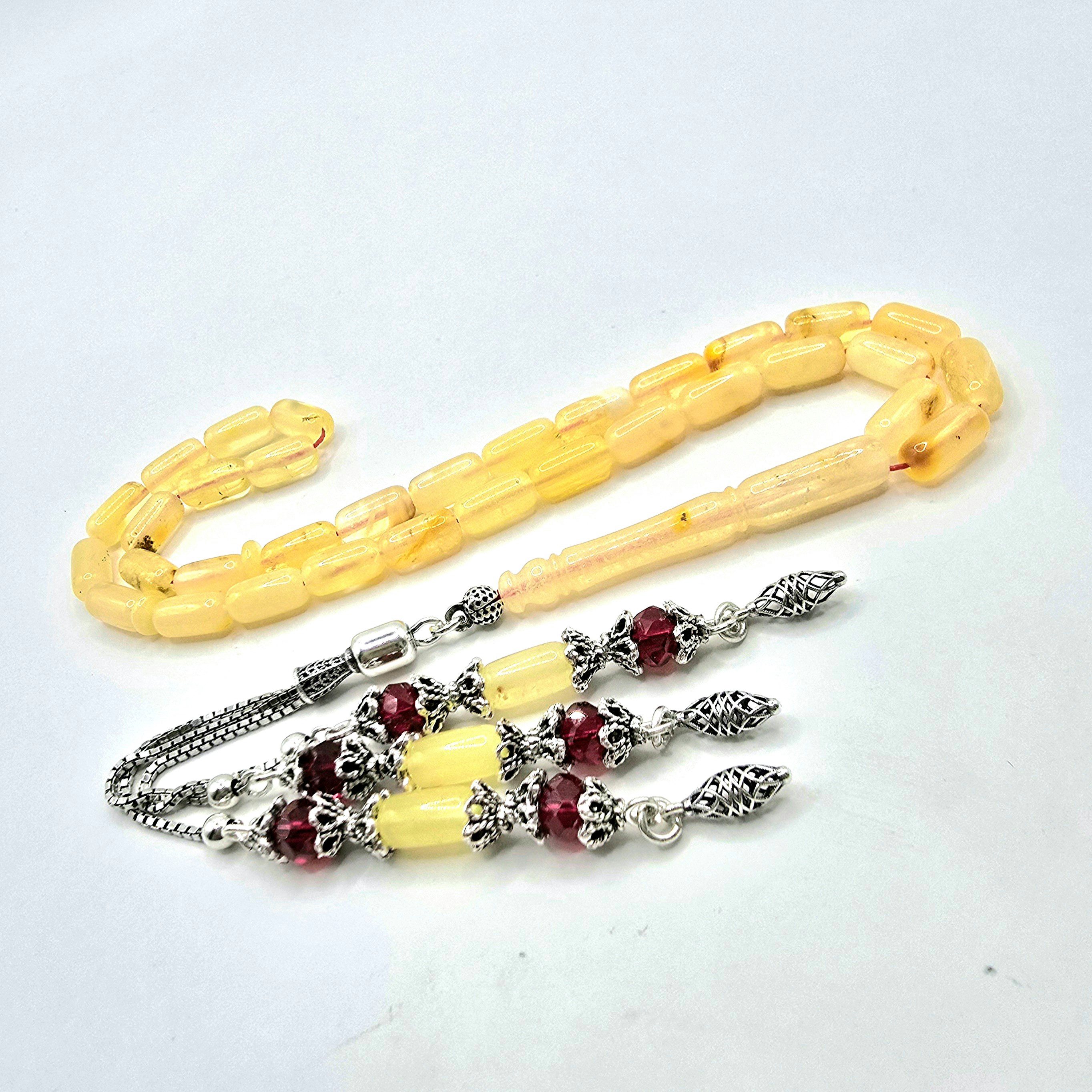 M-Punkt24 Kettenanhänger Tesbih Damla Kehribar Bernstein 11 Gr Rosary Praye günstig online kaufen