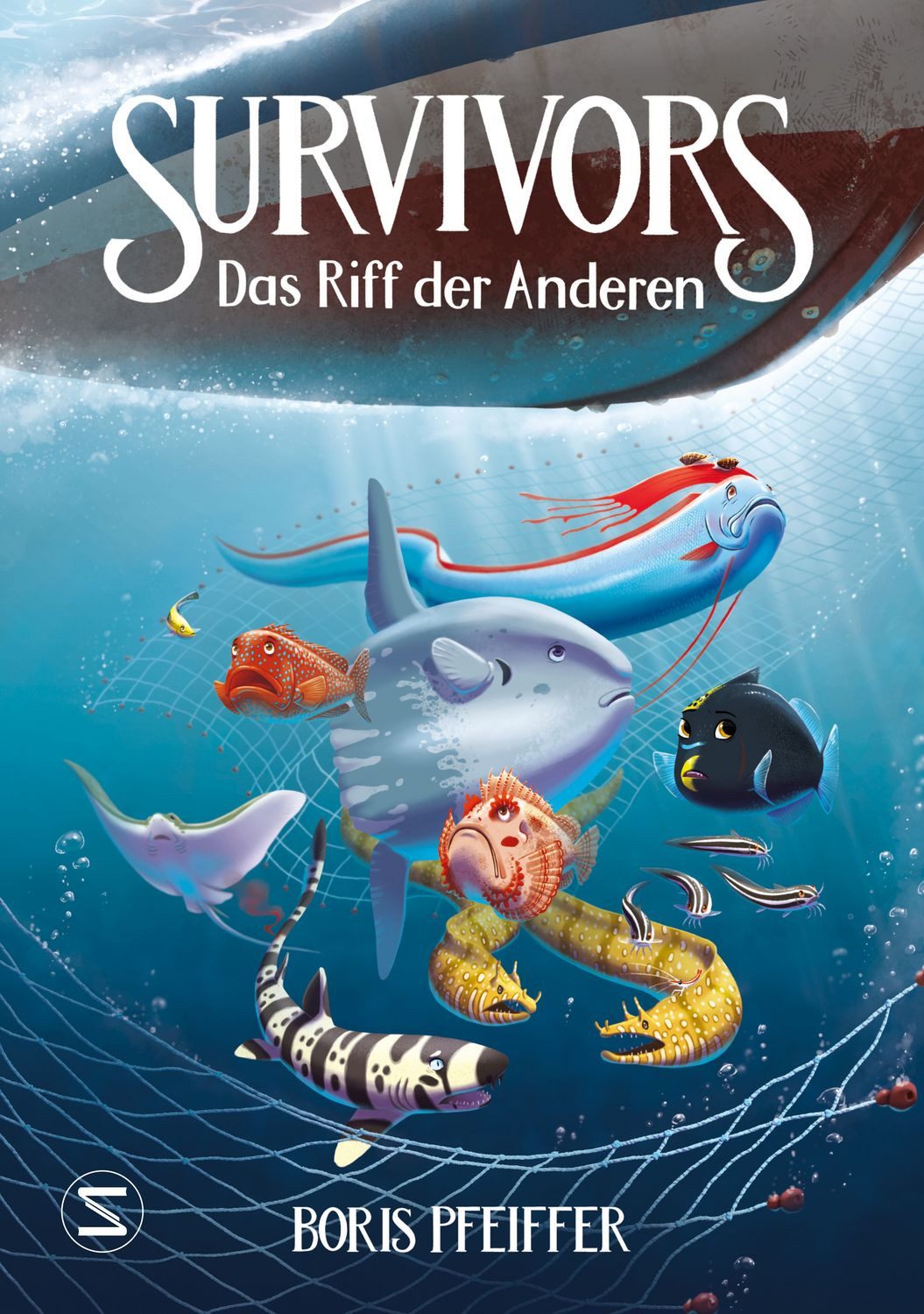 Kinderbuch Survivors - Das Riff der Anderen Tiefsee-Abenteuer mit viel Action, P Boris Pfeiffer