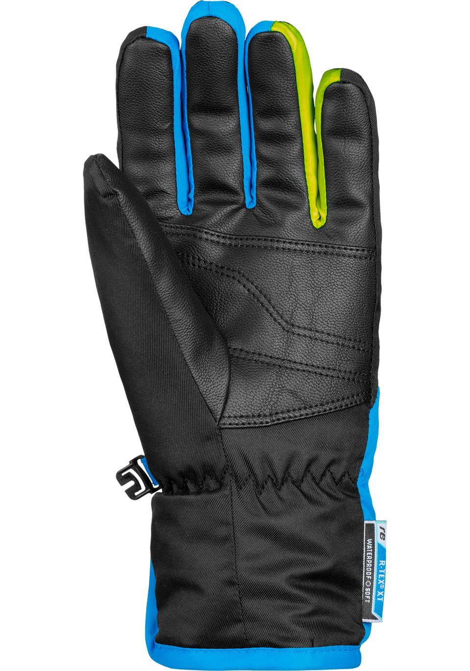 Reusch Skihandschuhe Dario R-TEX XT mit Klettverschluss schwarz Junior praktischem