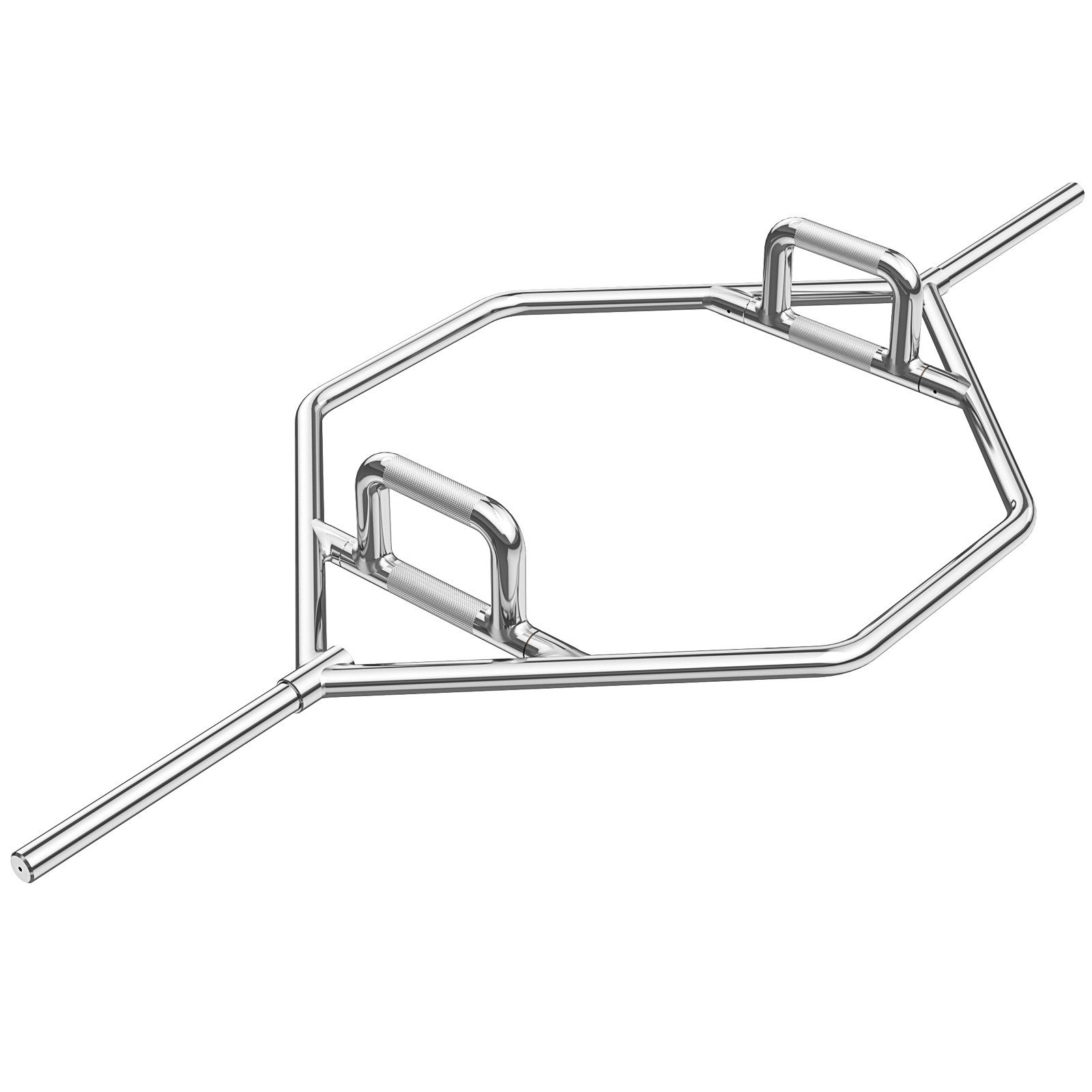 COSTWAY Langhantelstange Trap Bar, Stahl, 142,00 cm, bis 226 kg