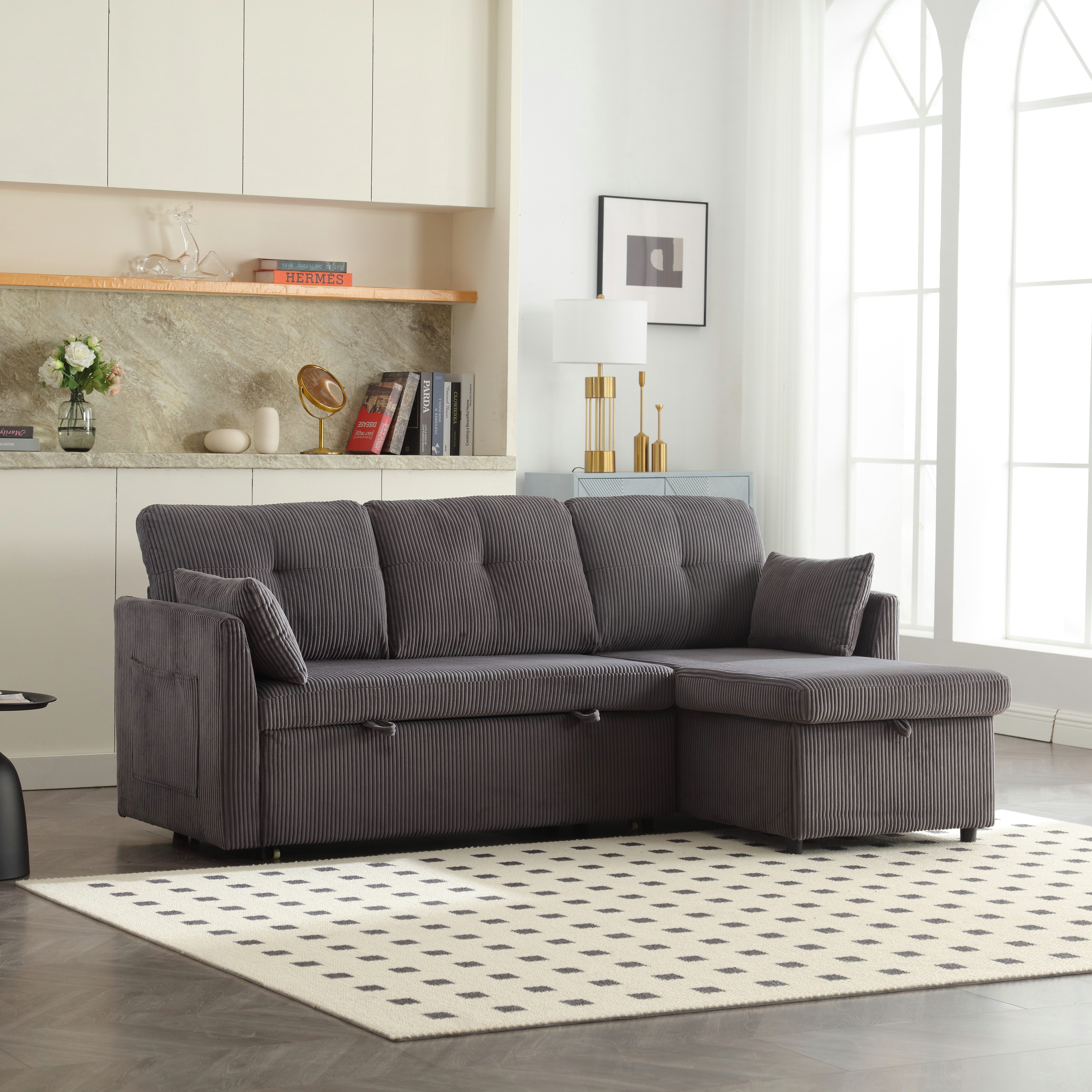 OKWISH Sofa Ecksofa L-förmiges modulares Sofa, günstig online kaufen