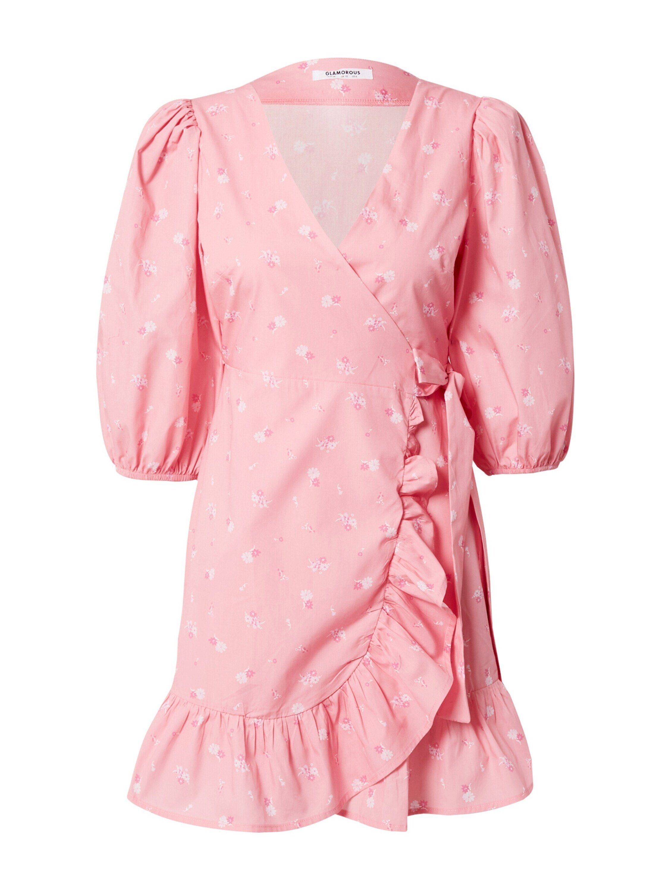 Glamorous Minikleid (1-tlg) Drapiert/gerafft