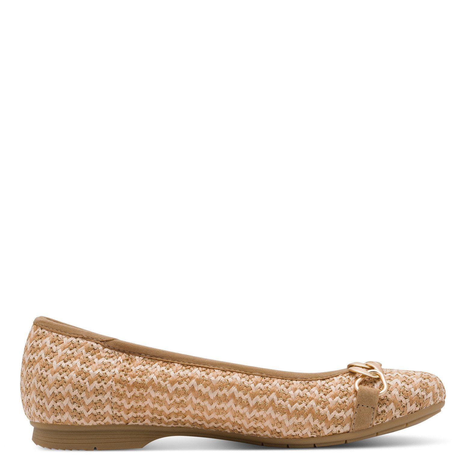 Jana JANA Damen Ballerina 8-22171-44-315 NATURAL beige Ballerina