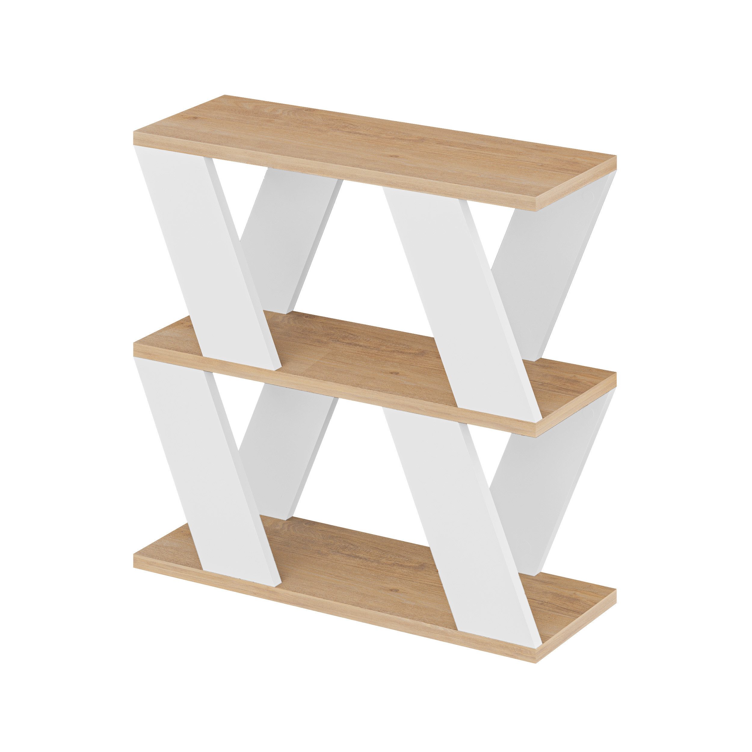 Decortie Beistelltisch Lazena, Modern Beistelltisch, Seite Ende Couchtisch, 60 x 21,2 x 55,4 cm
