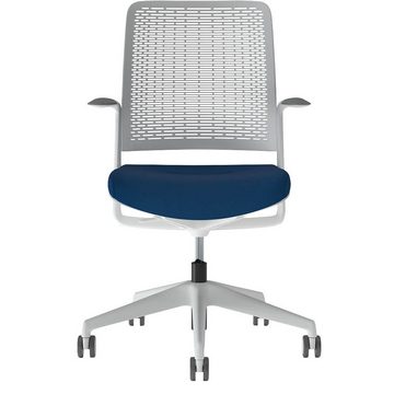 TOPSTAR Bürostuhl 1 Stuhl Bürostuhl WITHME - blau/grau