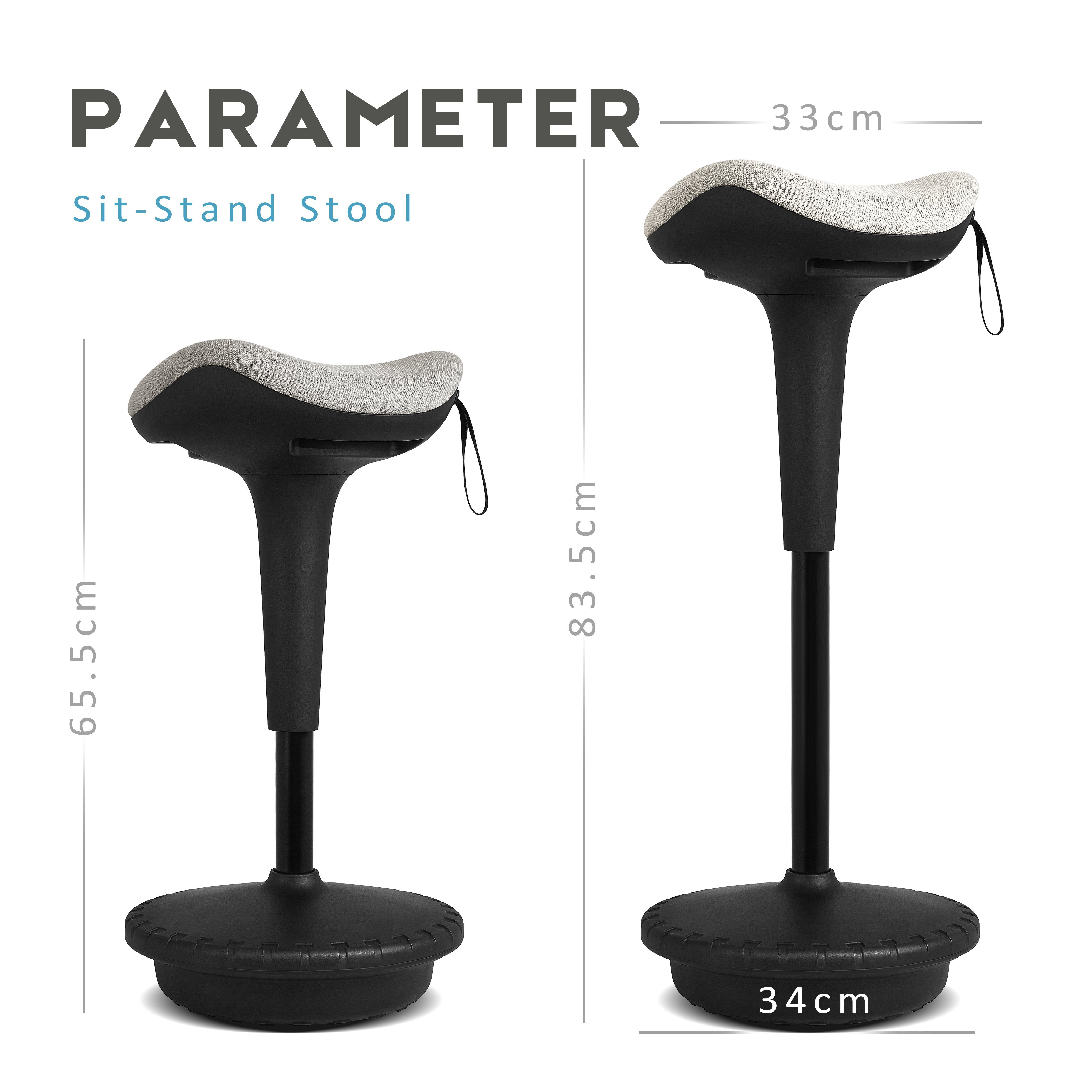 Intimate WM Heart Drehhocker Ergonomischer Hocker, Höhenverstellbar Bürohoc günstig online kaufen