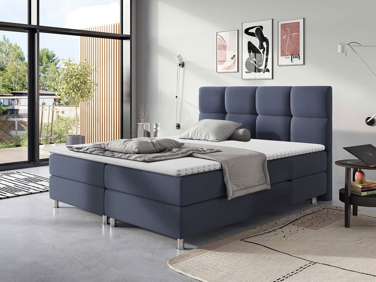 MIRJAN24 Boxspringbett Dave (zwei Bettkästen für günstig online kaufen