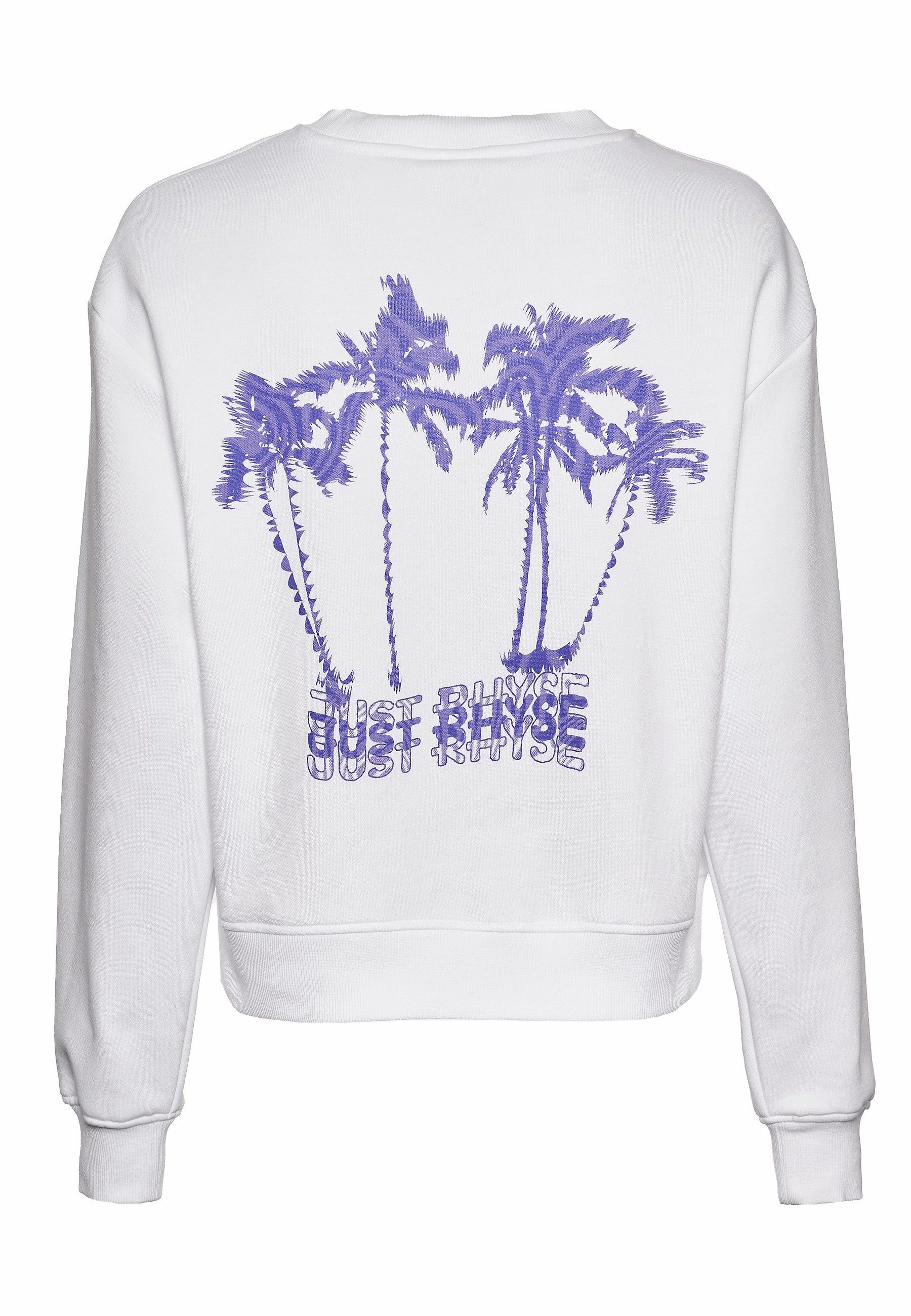 Just Rhyse Rundhalsshirt Just Rhyse Just Rhyse WavyPalms Pullover (1-tlg)