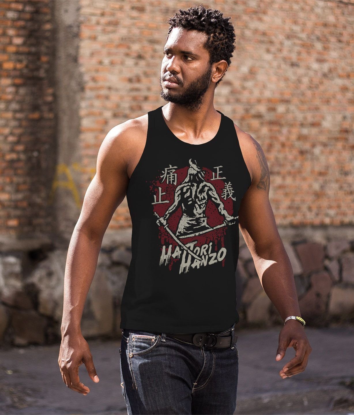 Neverless Tanktop Herren Tank-Top Samurai japanische günstig online kaufen