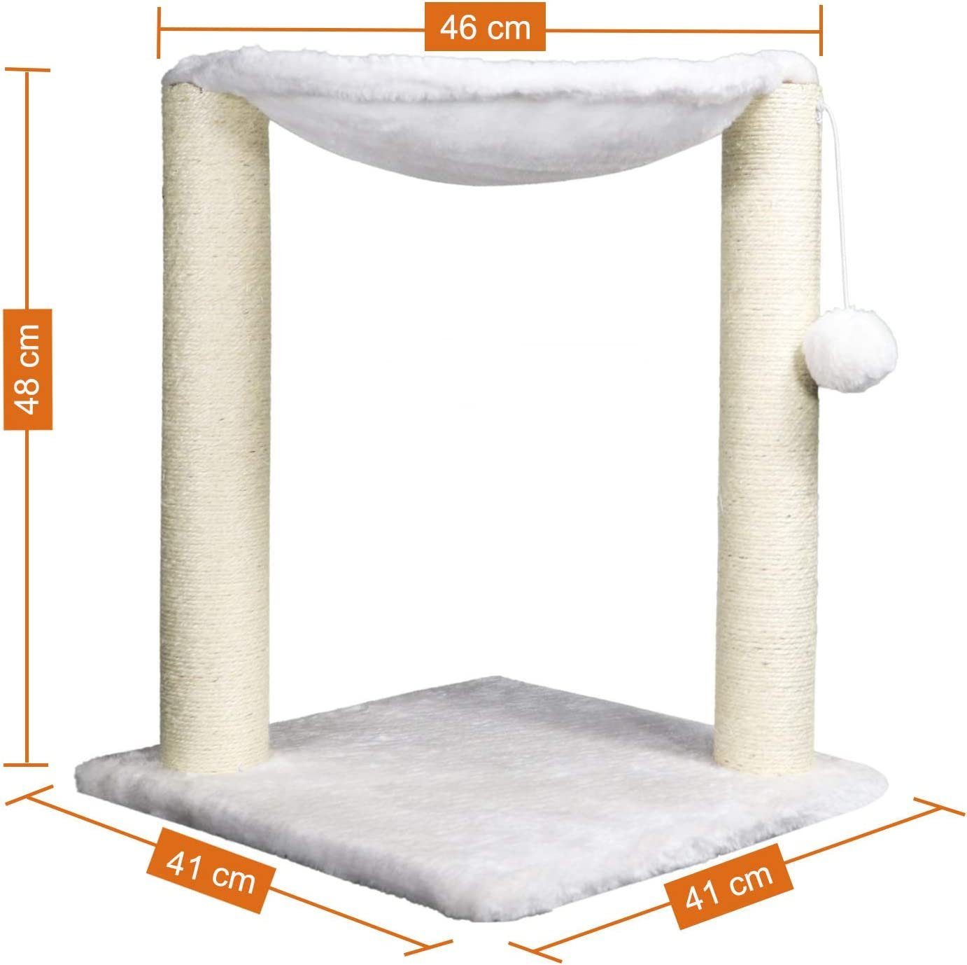 Liszton Kratzbaum Liszton Kratzbaum, Stämme mit Natursisal umwickelt, Spiel günstig online kaufen