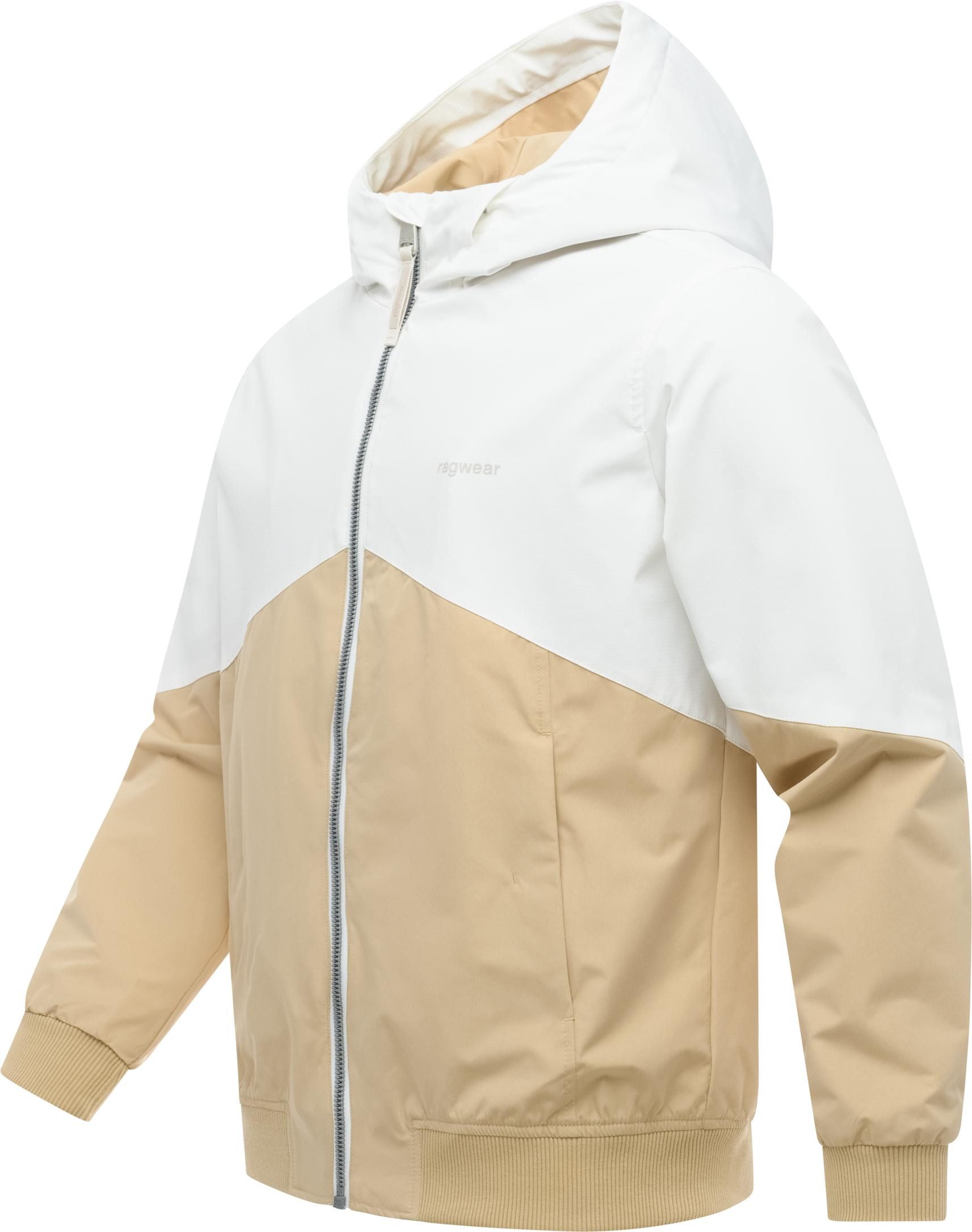 Ragwear Funktionsjacke Sherwend Wasserdichte leichte Übergangsjacke mit Kapuze