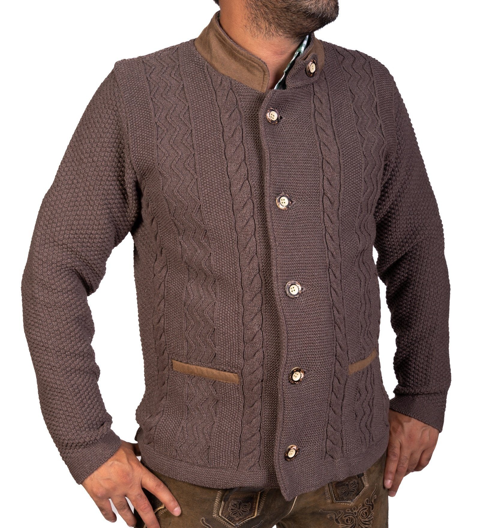 Trachtl Trachtenstrickjacke Herren Strickjacke Markus günstig online kaufen