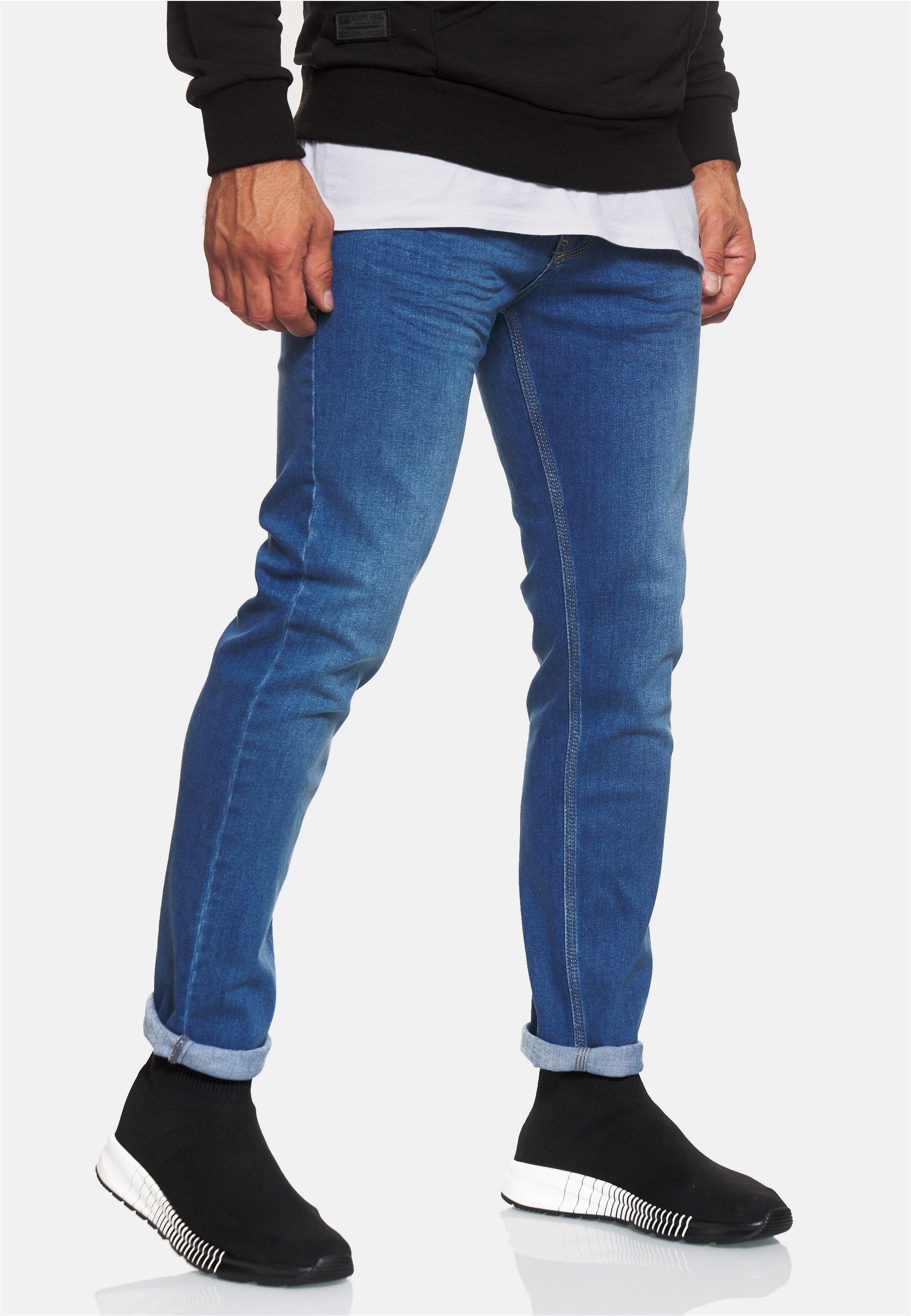 Rusty Neal Straight-Jeans MELVIN im klassischen 5-Pocket-Stil – Bild 2 von 5