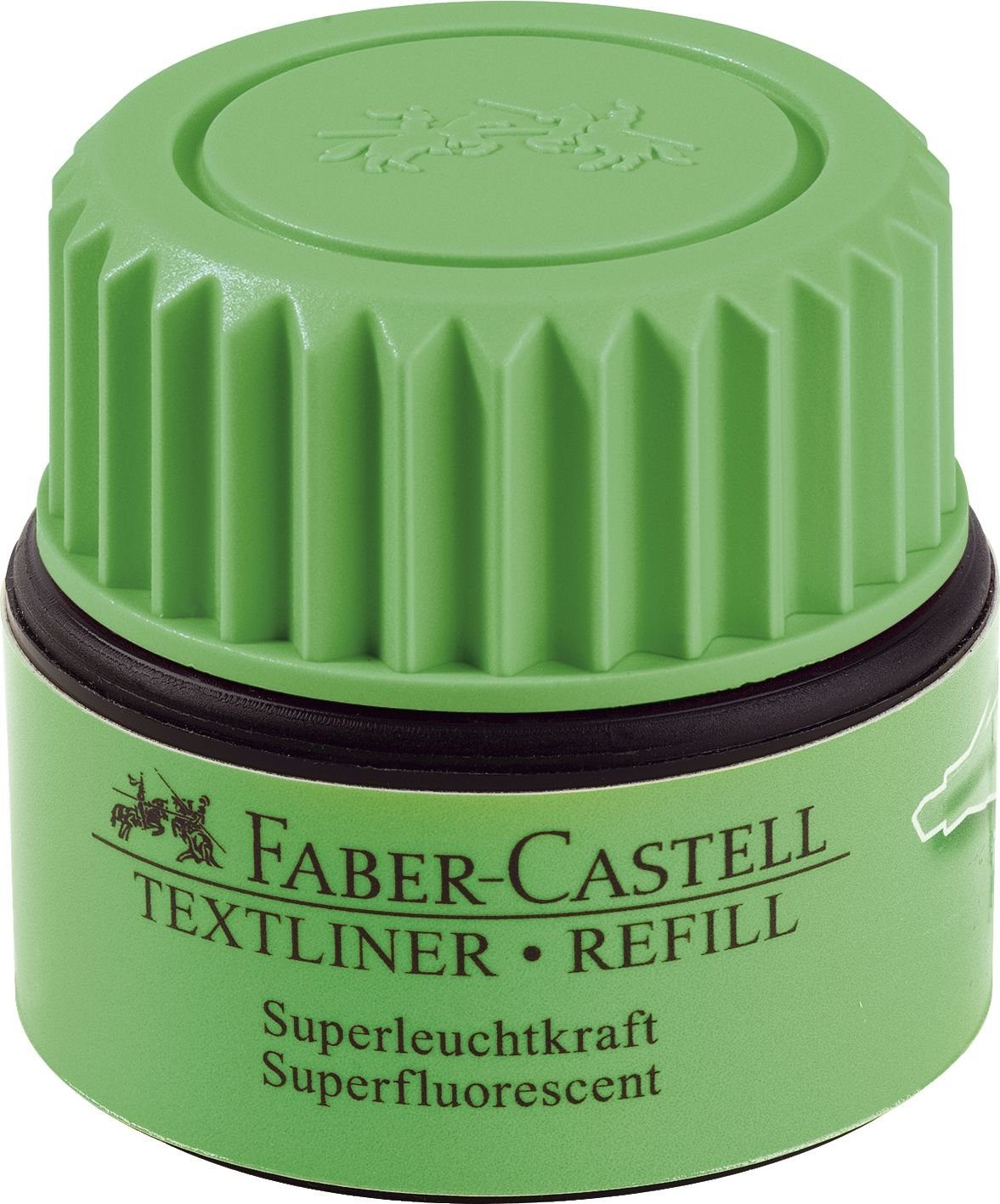 Handscanner Faber-Castell Nachfüll-Station leuchtgrün FABER-CASTELL TEXTLINER 1549,