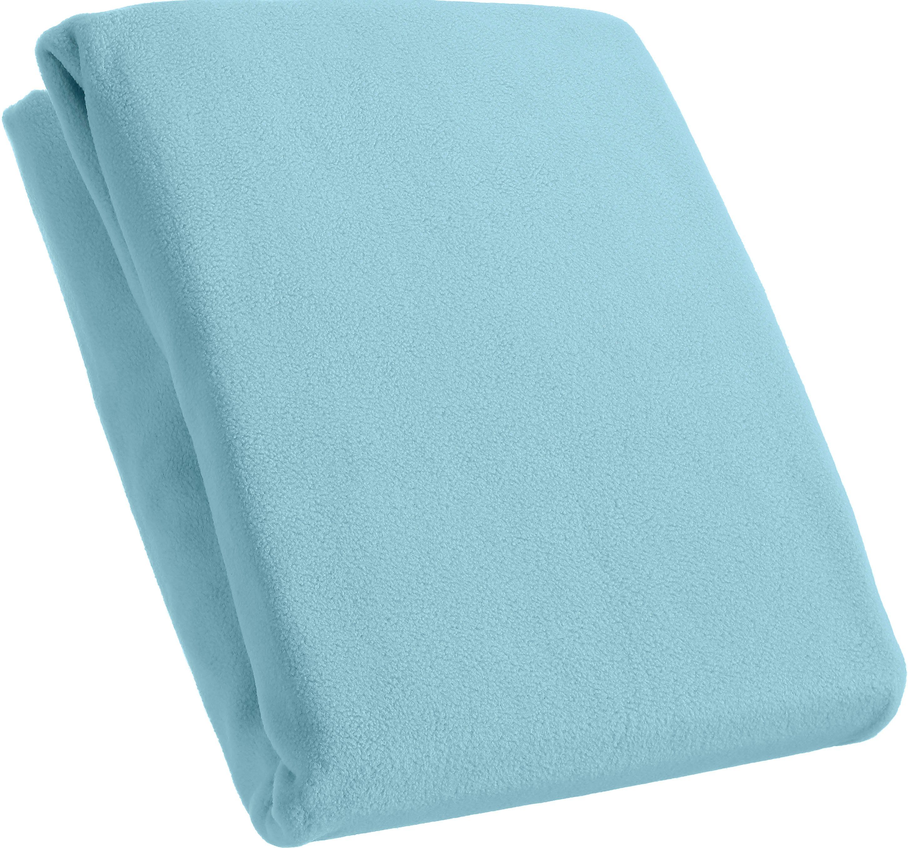 KUM Spannbettlaken Mikrofaser-Fleece Spannbetttuch, Microfaser-Fleece, Gumm günstig online kaufen