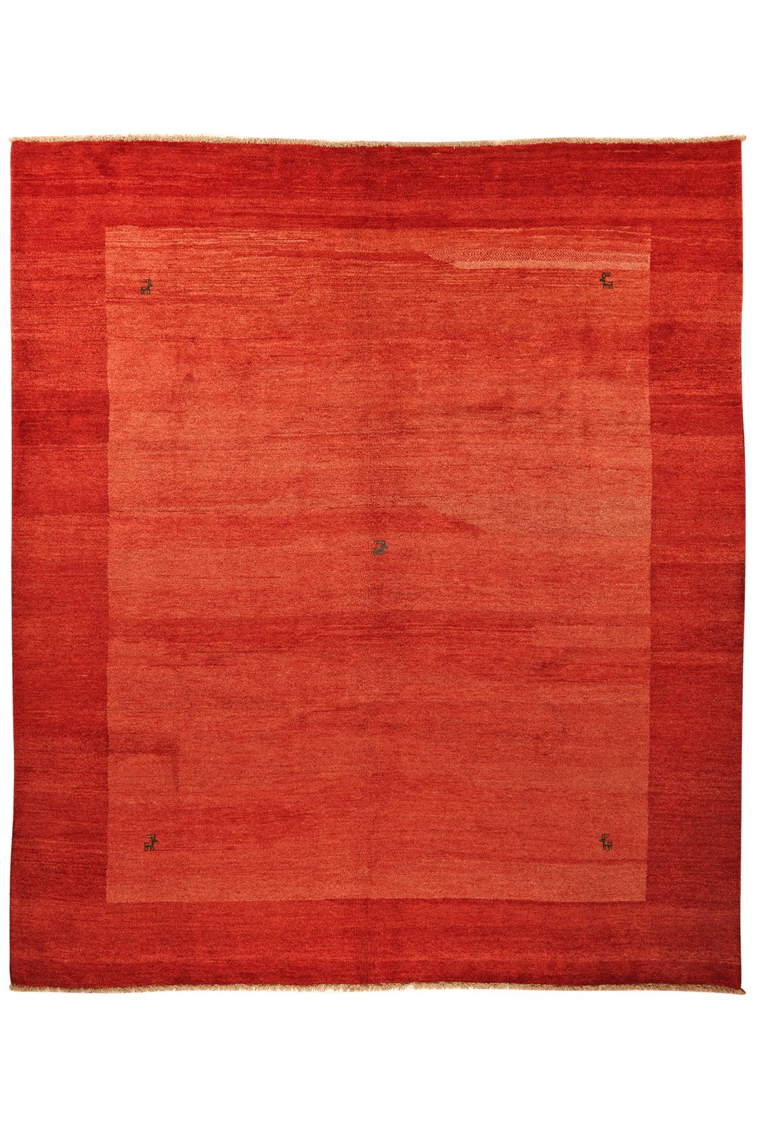 Looma Hochflor-Teppich Gabbeh 347x298cm, rechteckig, Höhe: 15 mm, Schurwolle, Unikat