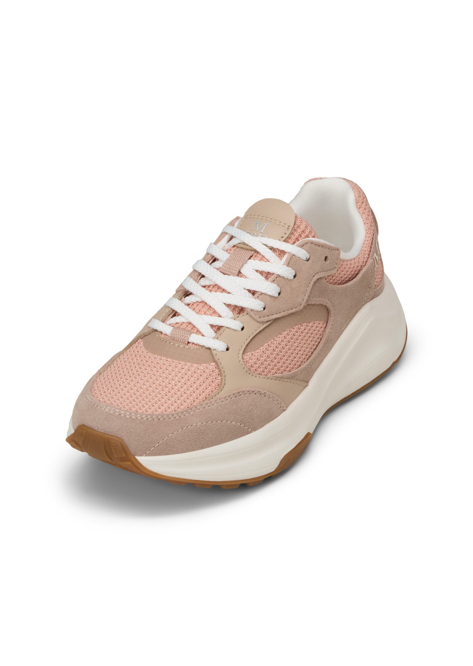 Marc O'Polo aus Rindleder mit Mesh-Einsatz Sneaker