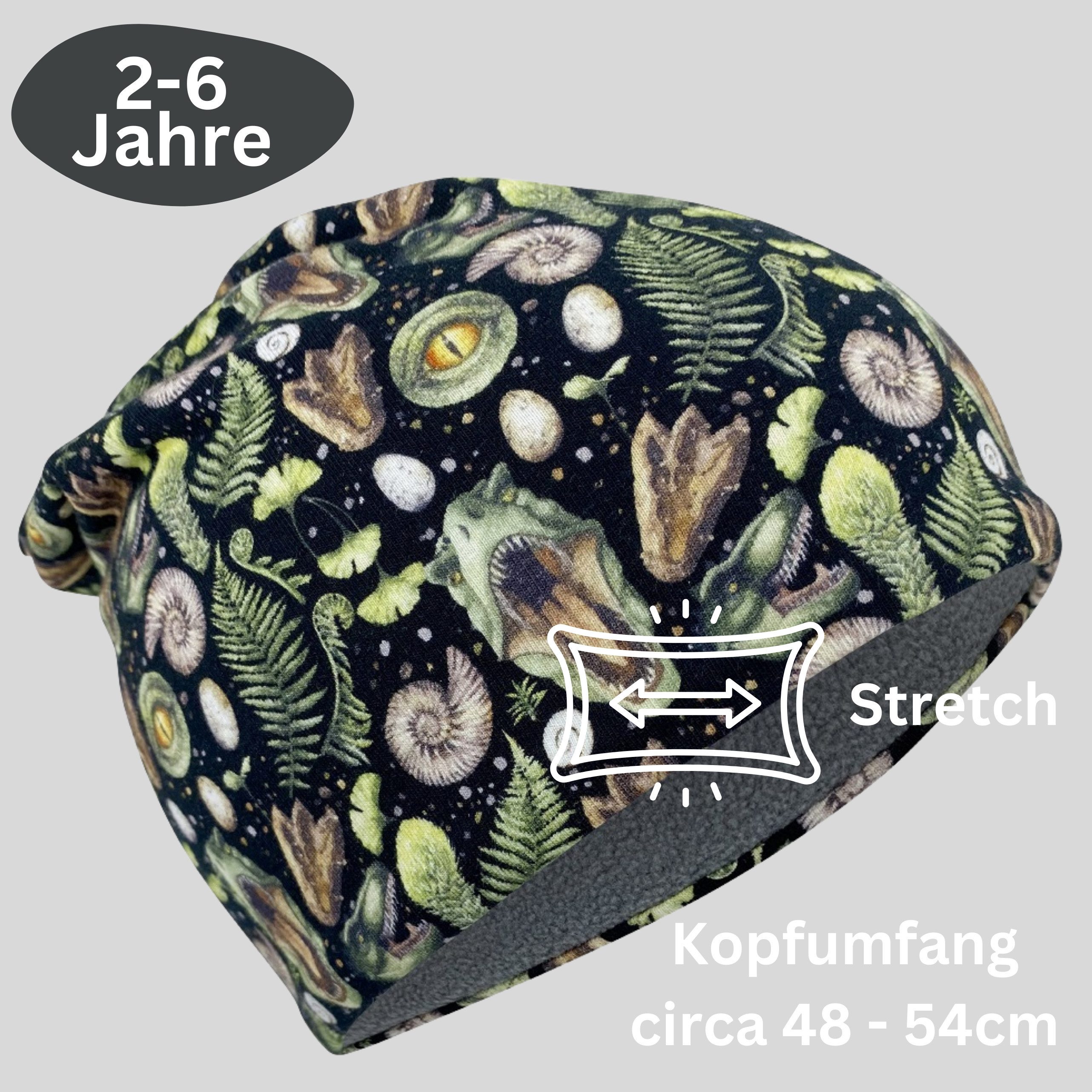 HECKBO Beanie HECKBO Kinder Mädchen Jungen Beanie Mütze & Loop-Schal Set – Bild 3 von 5