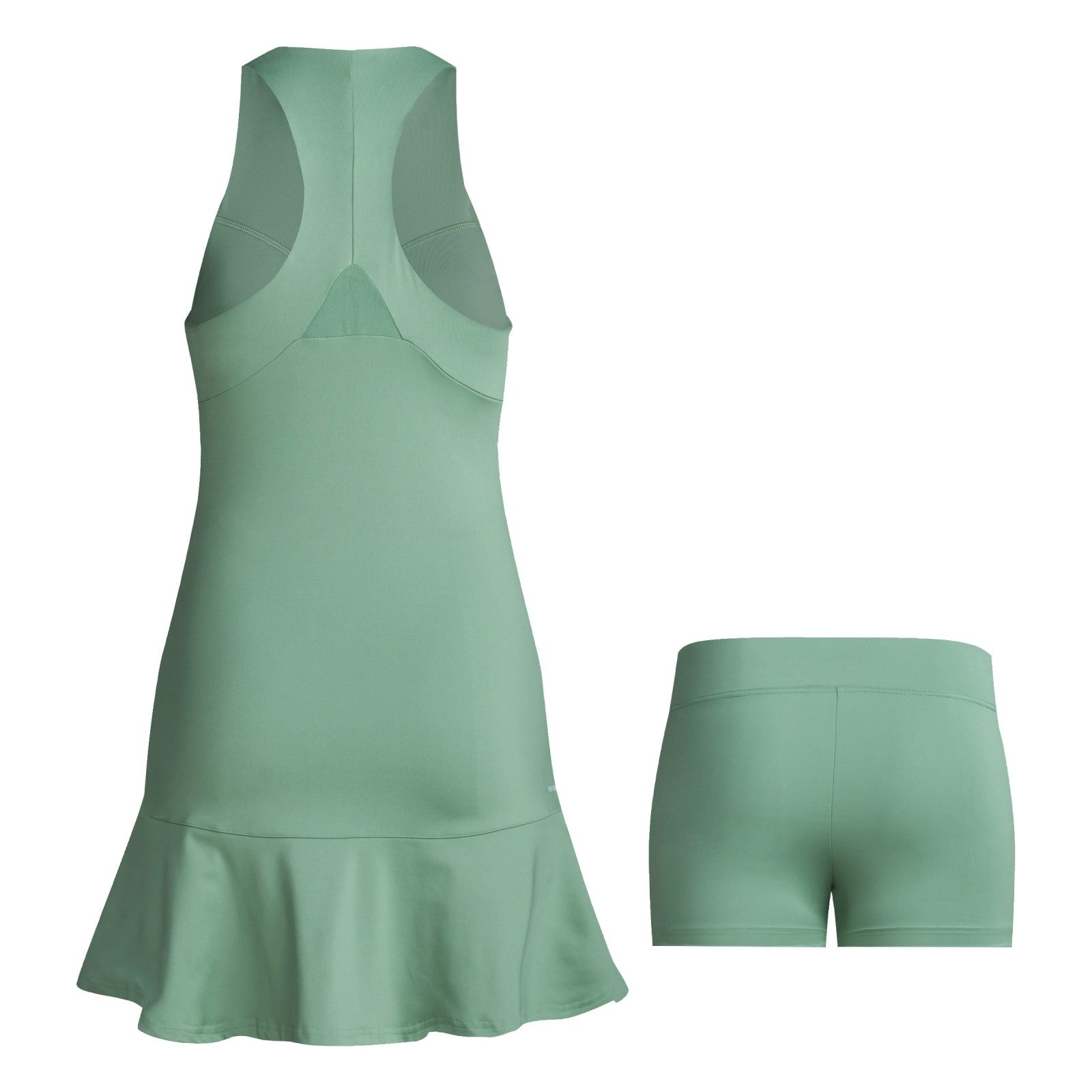 adidas Performance Tenniskleid Y-Dress Performance HEAT.RDY (integrierte Tight) grün Damen