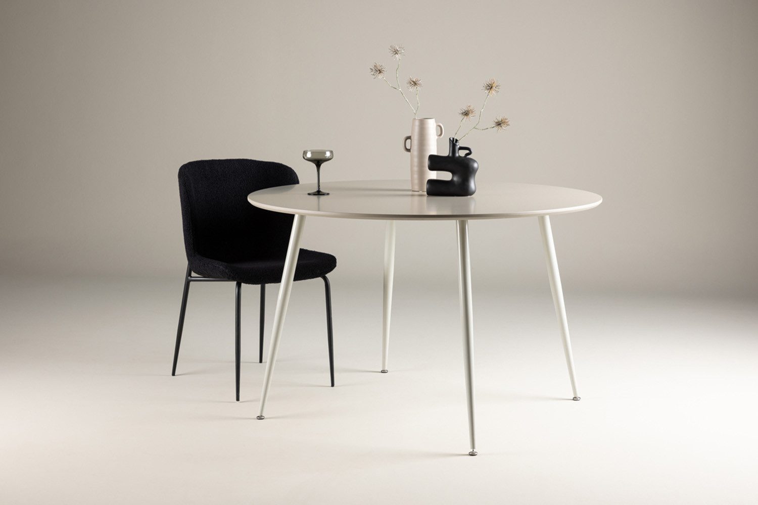 BOURGH Esstisch PLAZA runder Esstisch ⌀120x75cm günstig online kaufen
