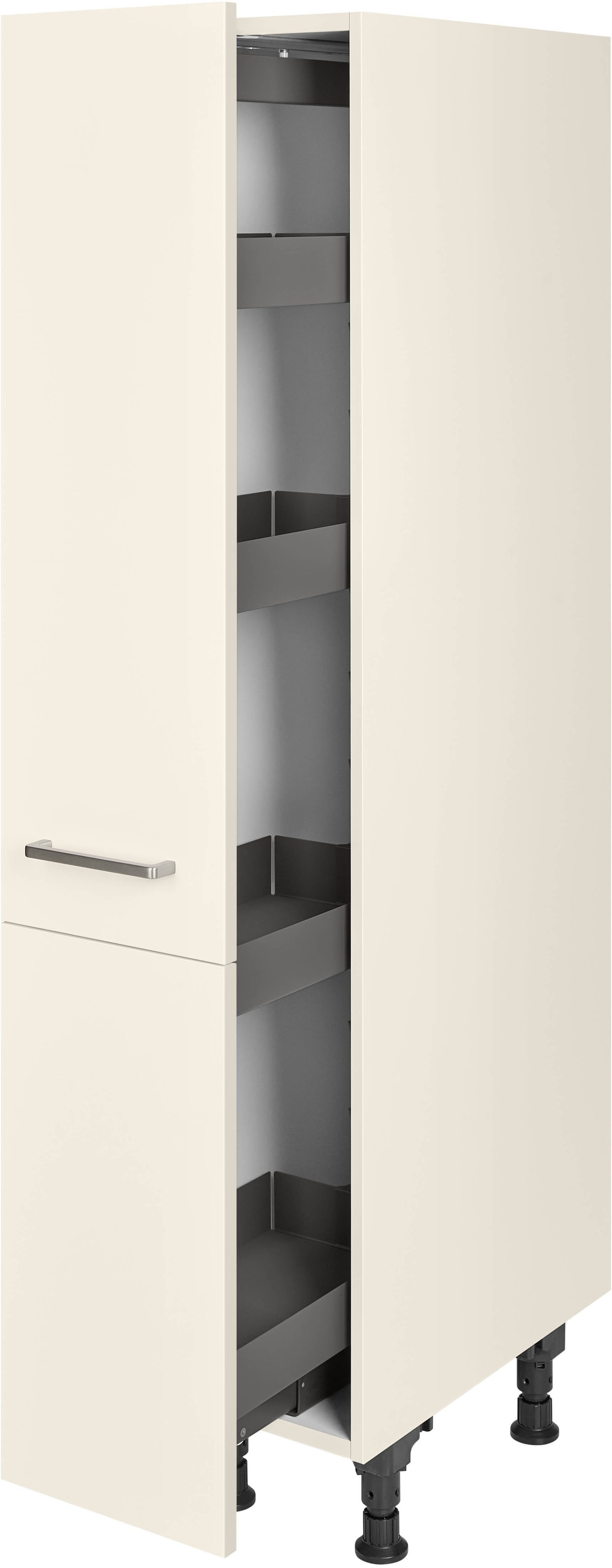 nobilia® Apothekerschrank "Touch", mit 4 Einhängekörben, Breite 30 cm, Höhe 167,8 cm, vormontiert, Ein- und Auszugsdämpfung SoftStoppPro