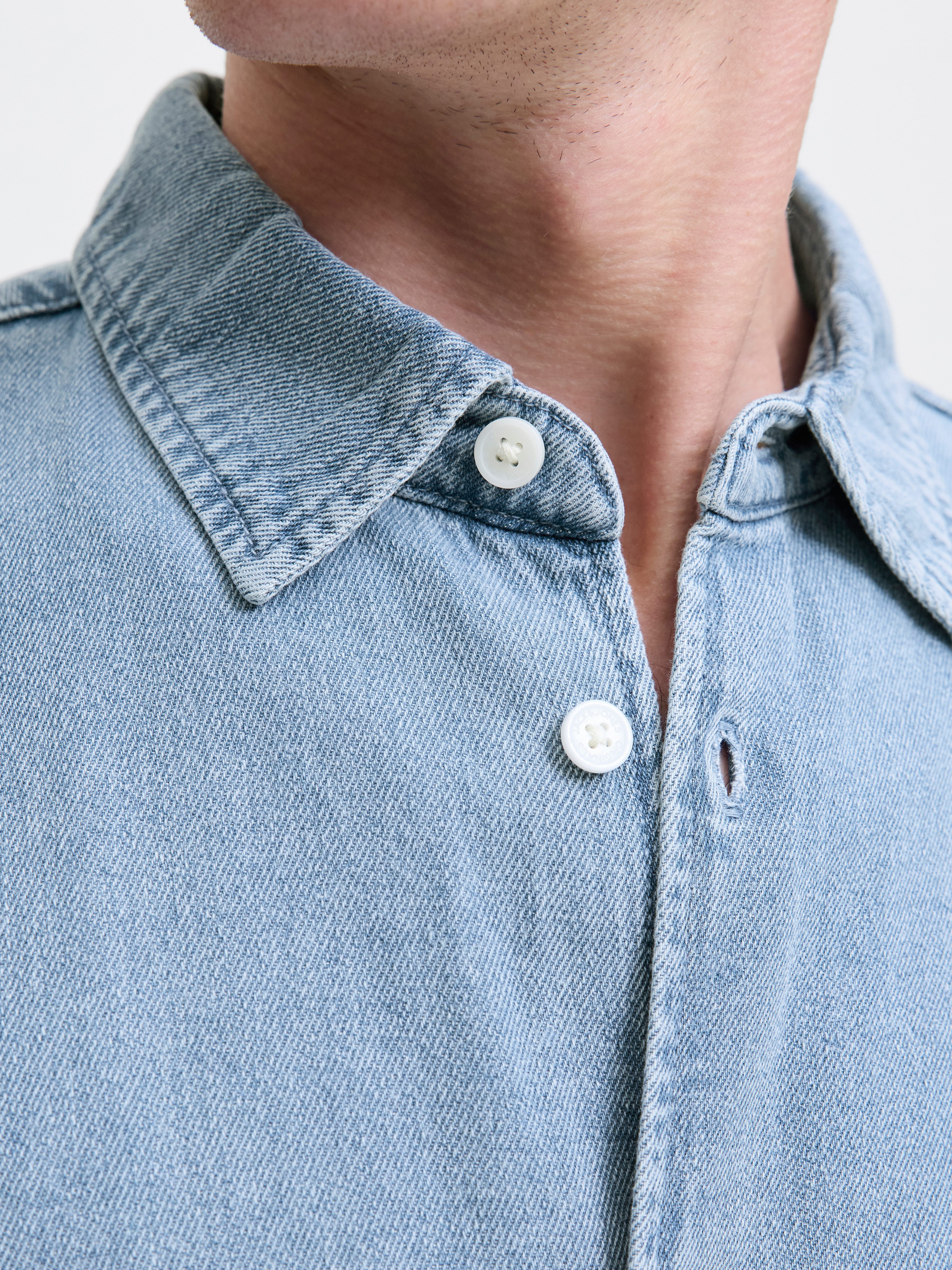 Jack & Jones Langarmhemd JORNORREBRO DENIM SHIRT LS SN – Bild 4 von 5