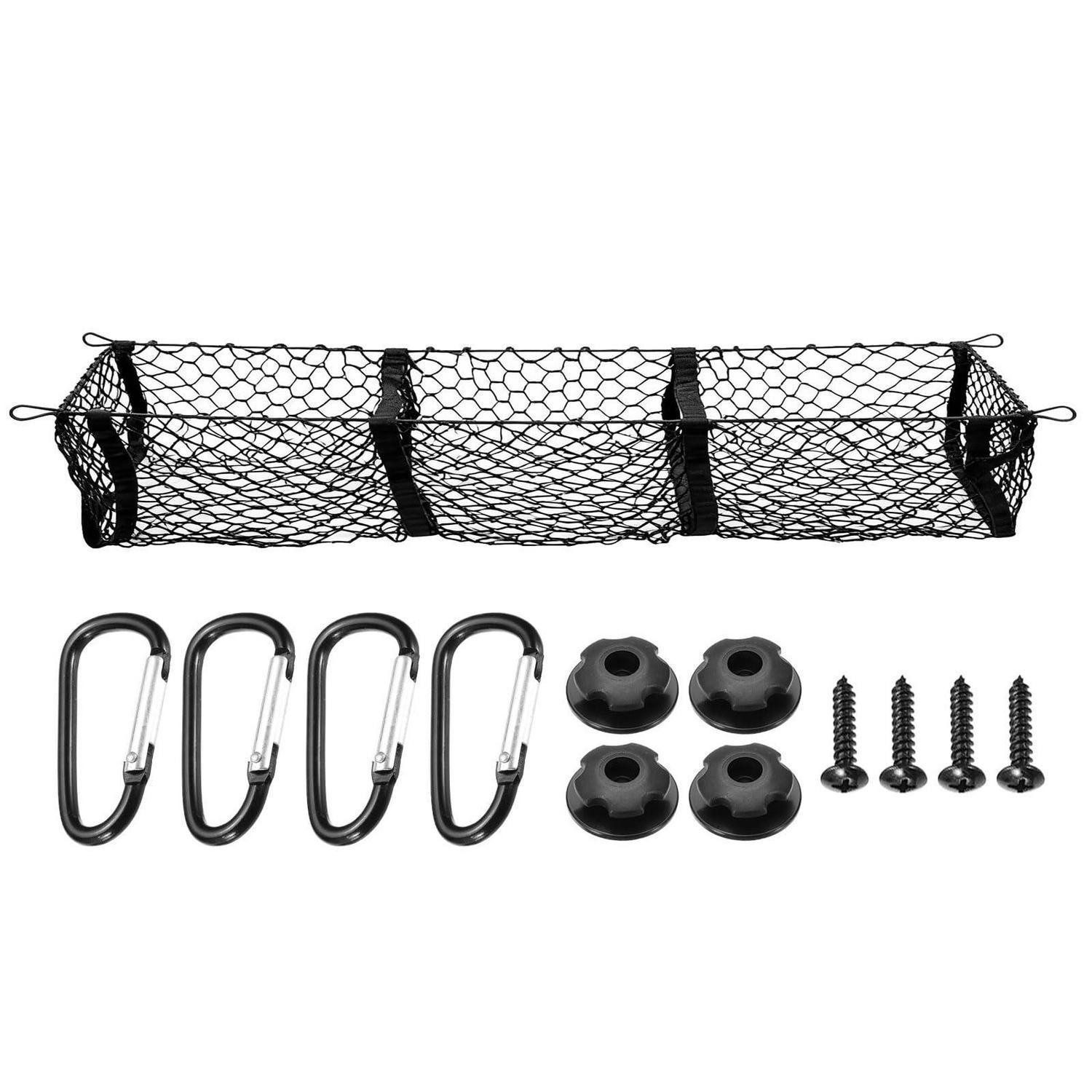 LuxusKollektion Trennnetz Ladungsnetz Polyester Schwarz 47x12 Zoll