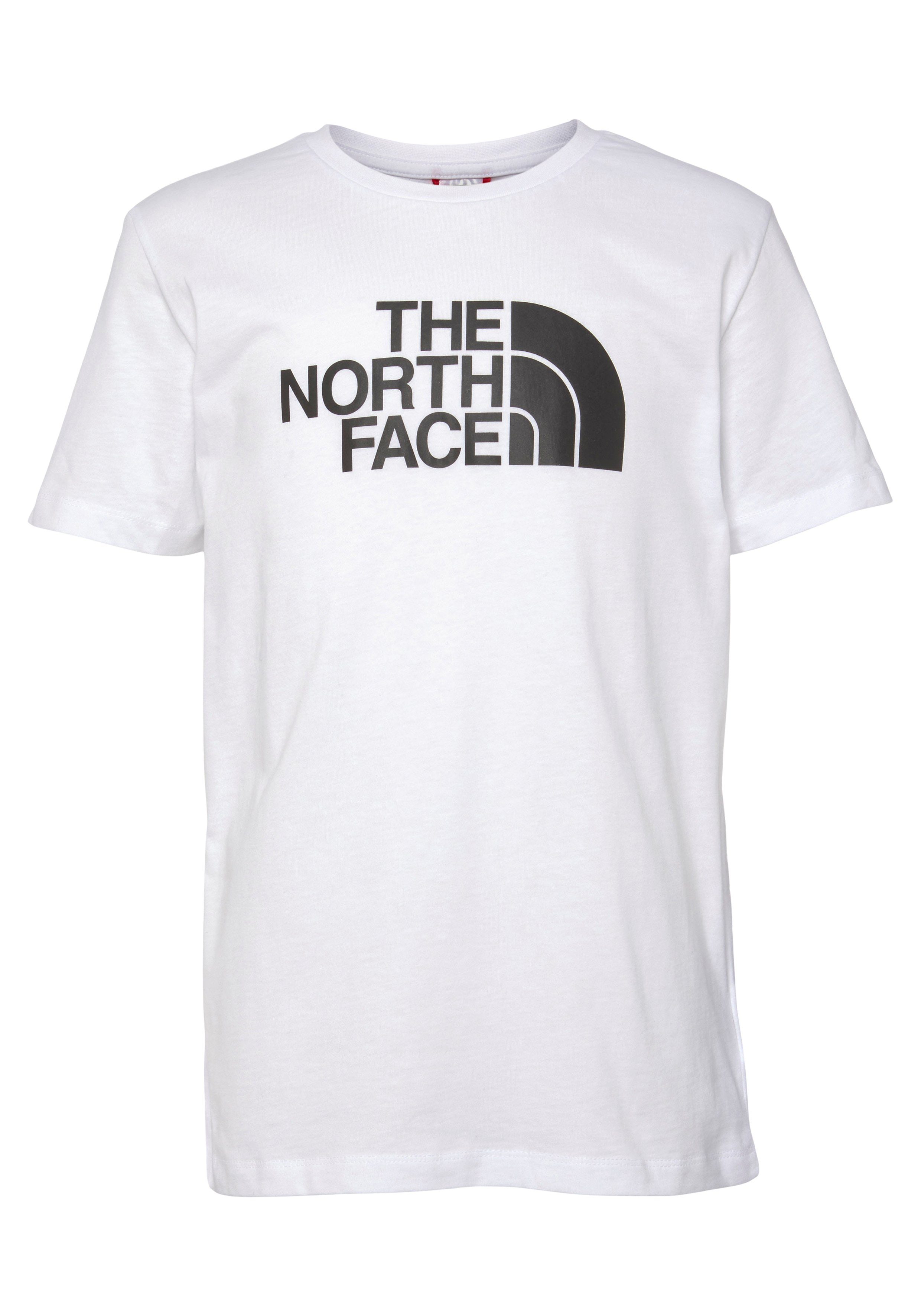 The North Face EASY white für Kinder - T-Shirt TEE