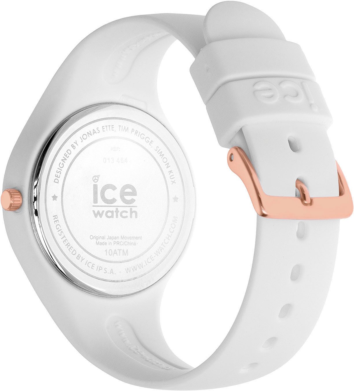 ice-watch Quarzuhr ICE lo - S37 - 3H 024519, Armbanduhr, Damenuhr, Silikonarmband, analog